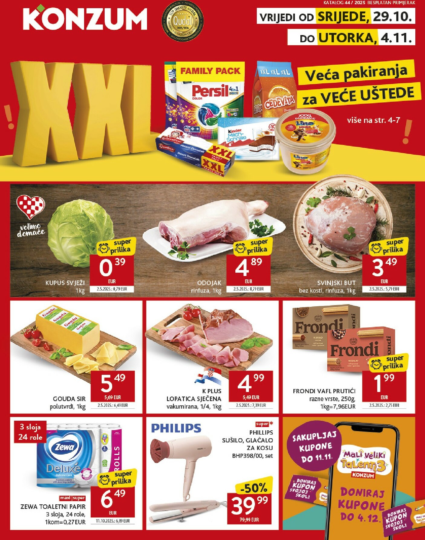 konzum - Prelistajte katalog Konzum, vrijedi od 29.10. do 04.11.