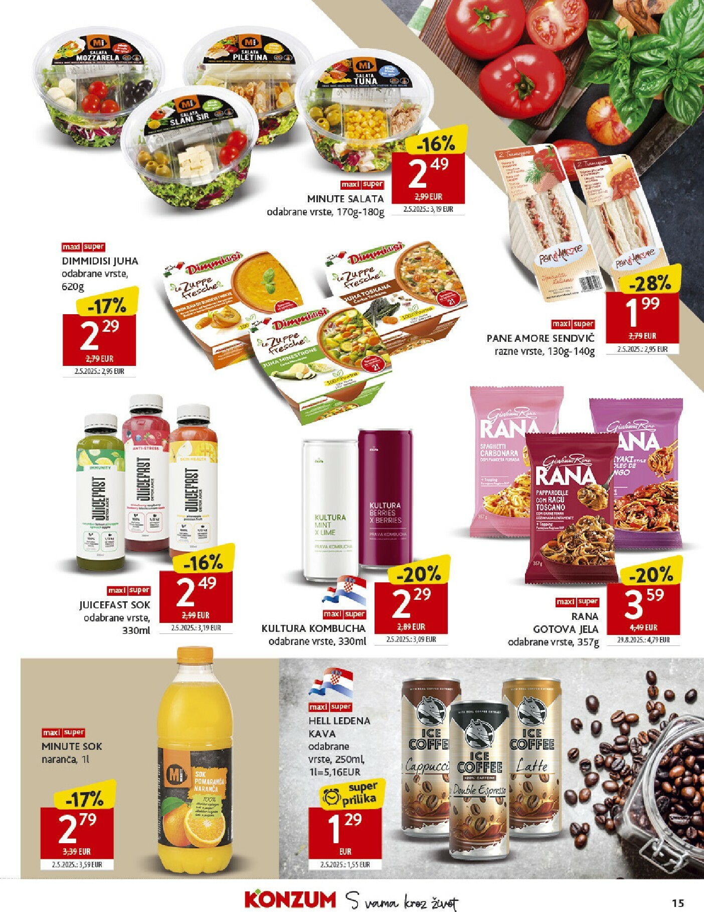 konzum - Prelistajte katalog Konzum, vrijedi od 29.10. do 04.11. - page: 15