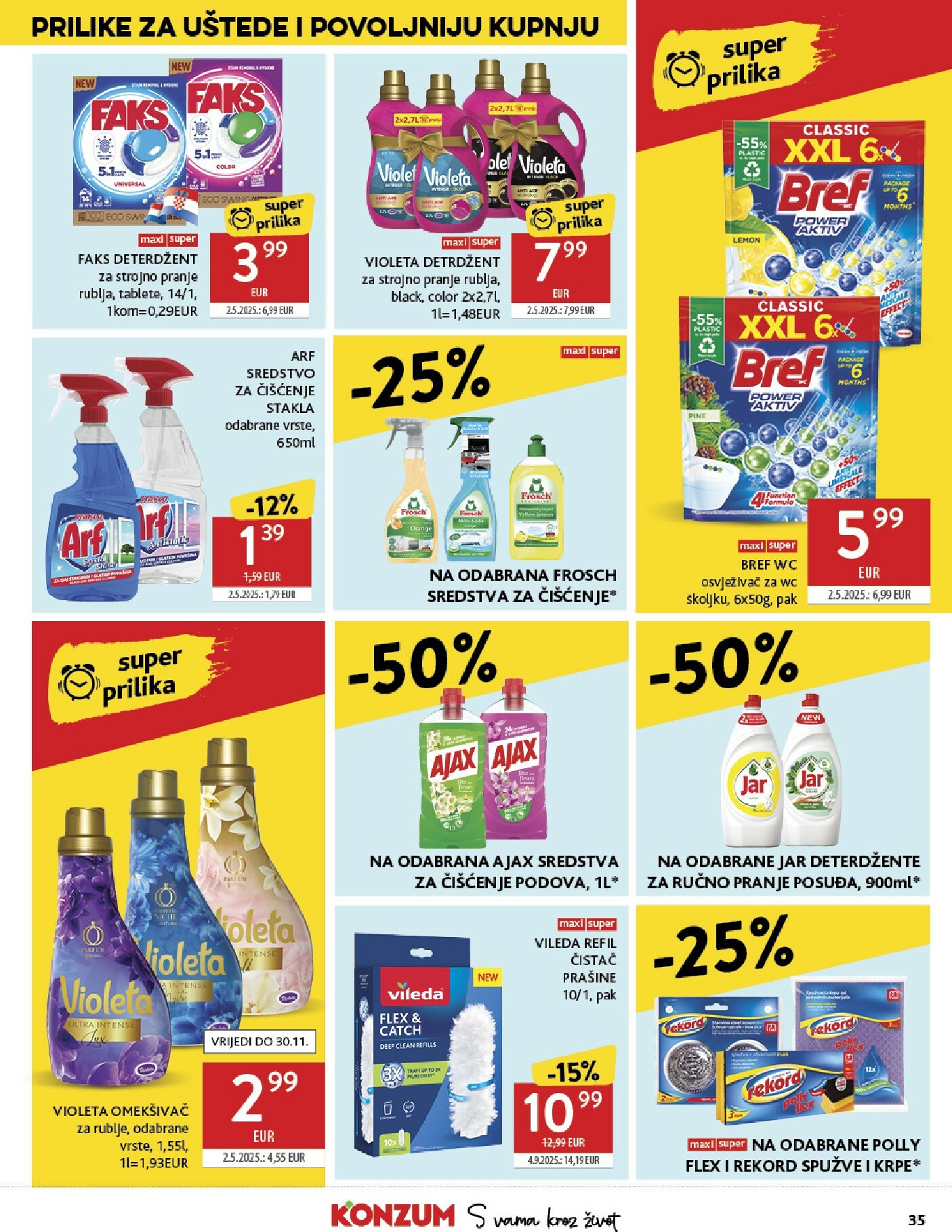konzum - Prelistajte katalog Konzum, vrijedi od 29.10. do 04.11. - page: 35