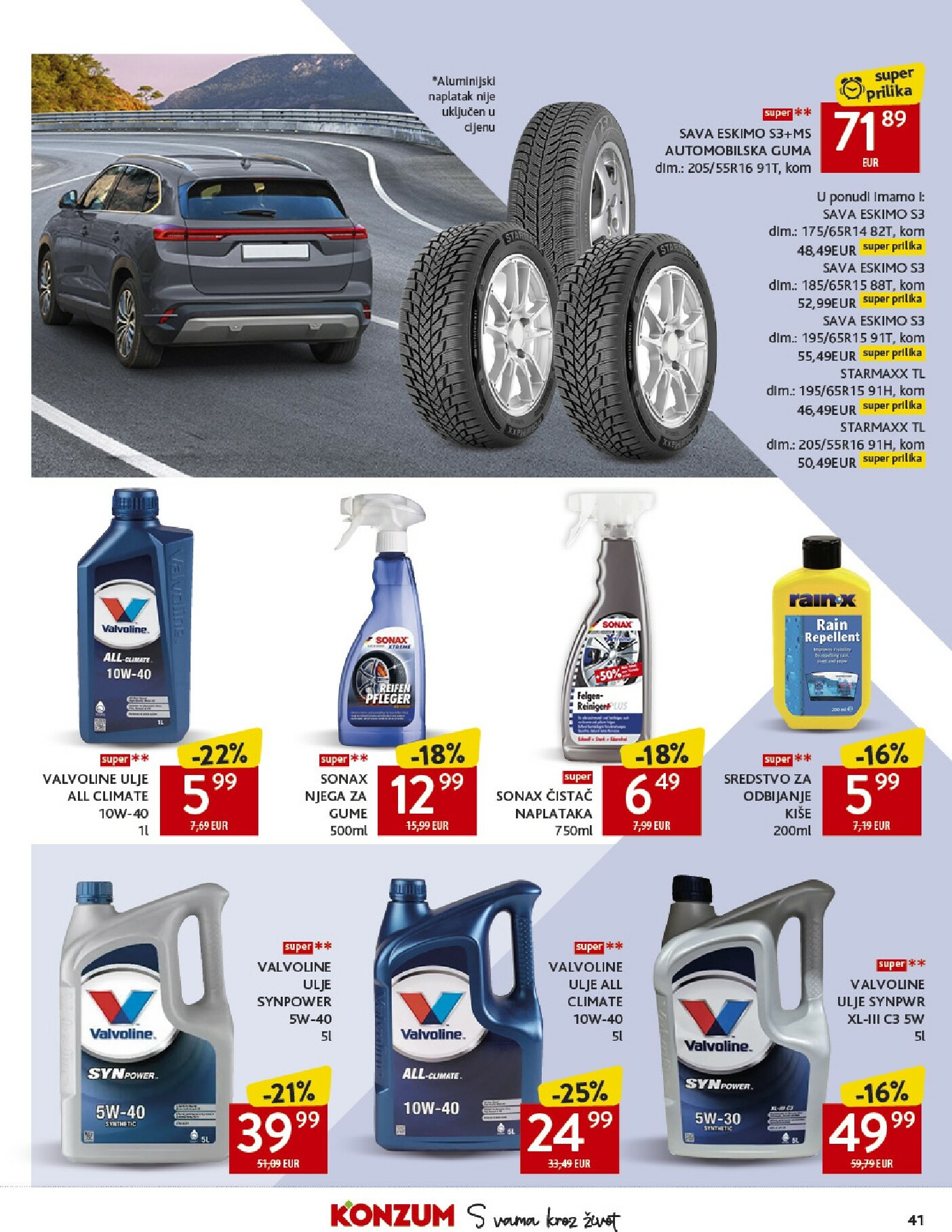konzum - Prelistajte katalog Konzum, vrijedi od 29.10. do 04.11. - page: 41