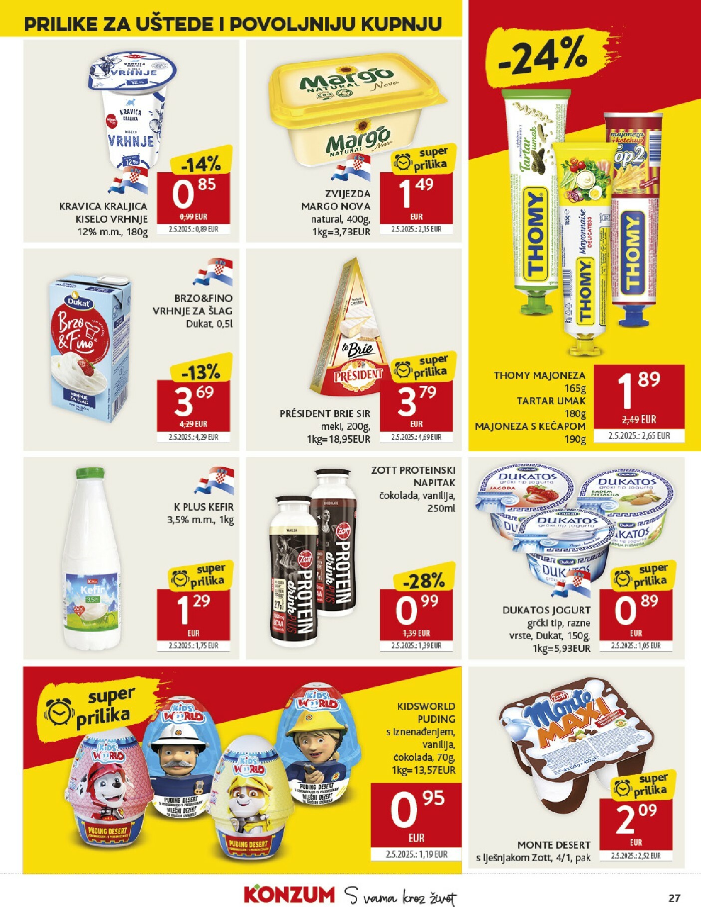 konzum - Prelistajte katalog Konzum, vrijedi od 29.10. do 04.11. - page: 27