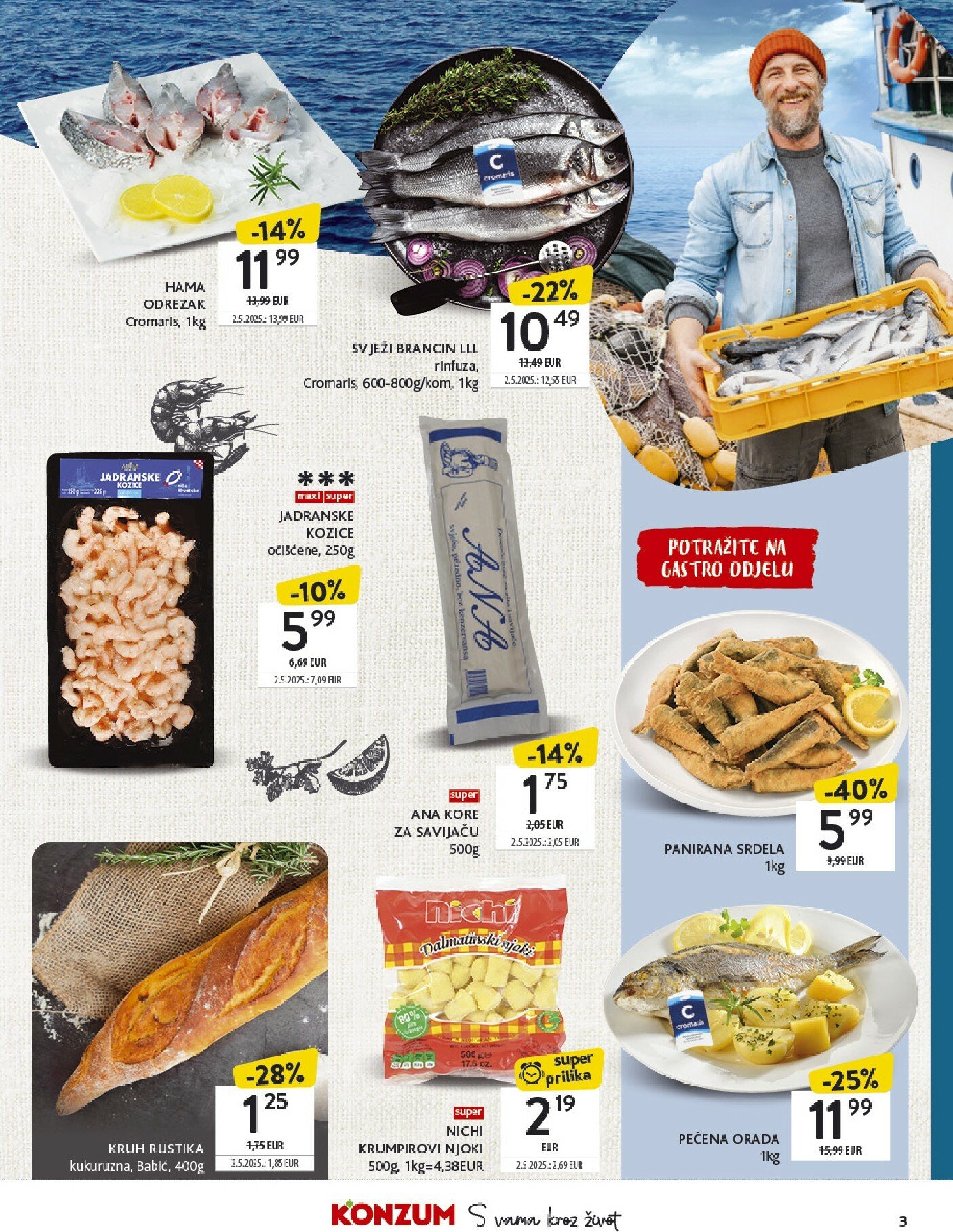 konzum - Prelistajte katalog Konzum - Katalog Najbolje iz Hrvatske, vrijedi od 27.10. do 23.11. - page: 3