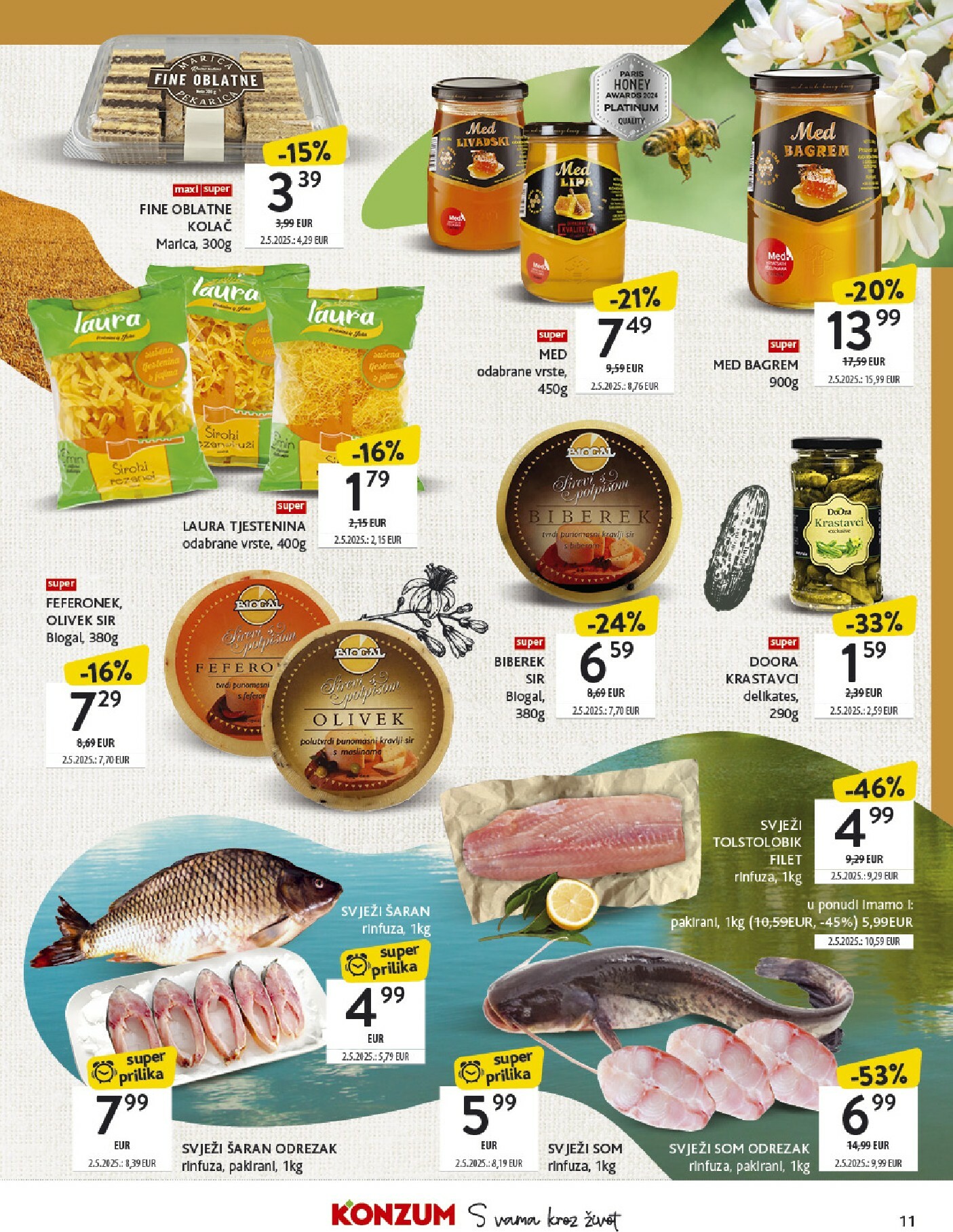 konzum - Prelistajte katalog Konzum - Katalog Najbolje iz Hrvatske, vrijedi od 27.10. do 23.11. - page: 11