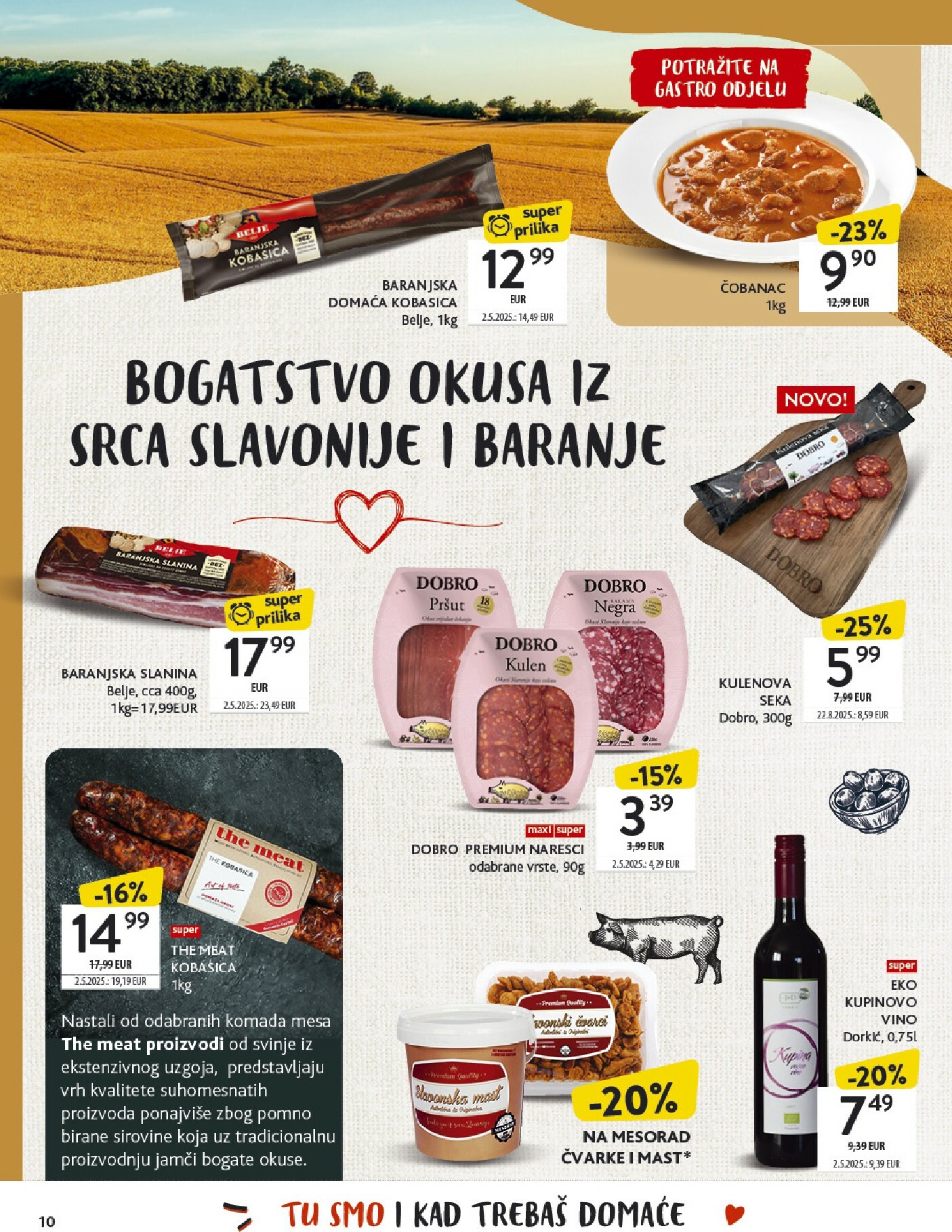 konzum - Prelistajte katalog Konzum - Katalog Najbolje iz Hrvatske, vrijedi od 27.10. do 23.11. - page: 10