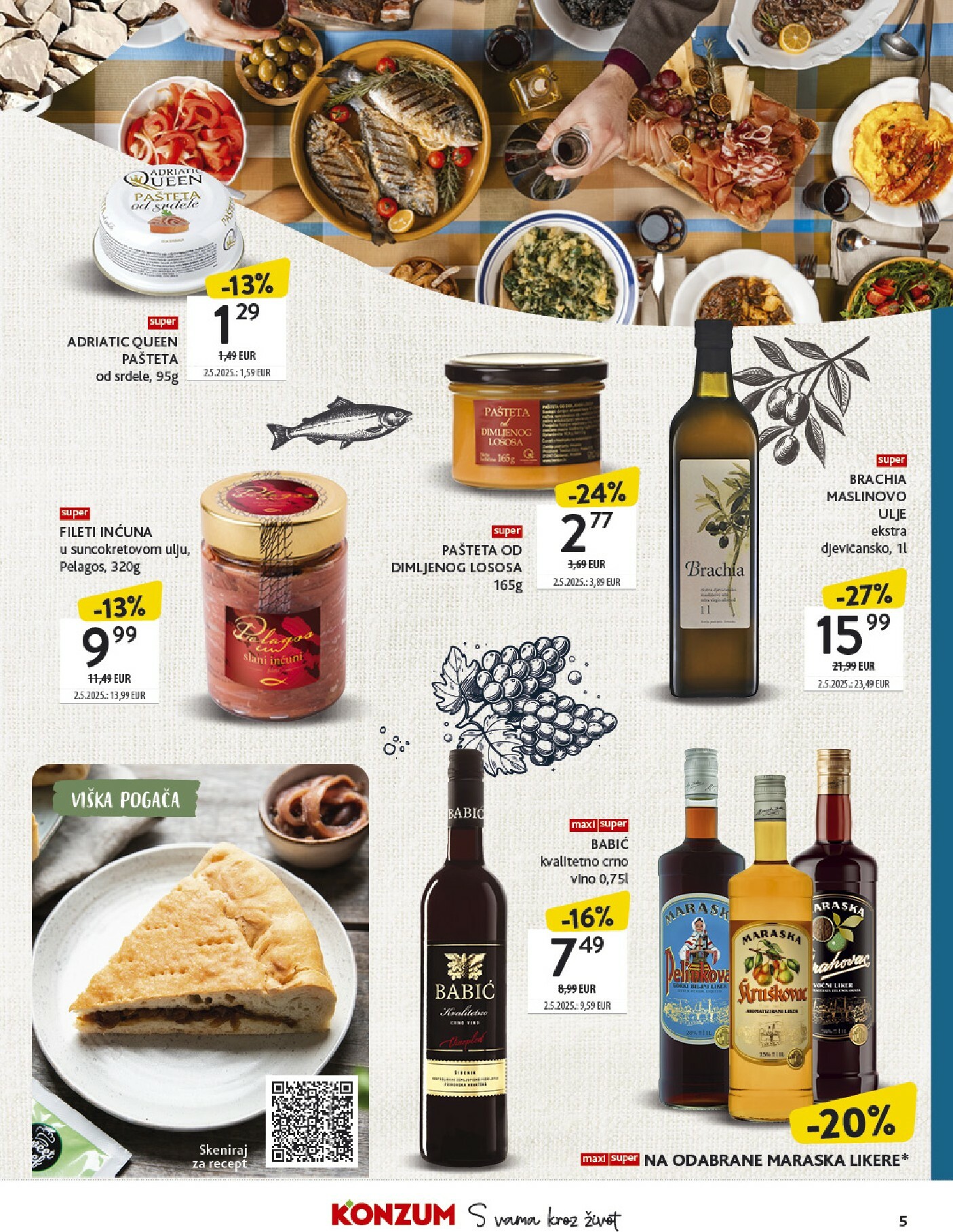 konzum - Prelistajte katalog Konzum - Katalog Najbolje iz Hrvatske, vrijedi od 27.10. do 23.11. - page: 5