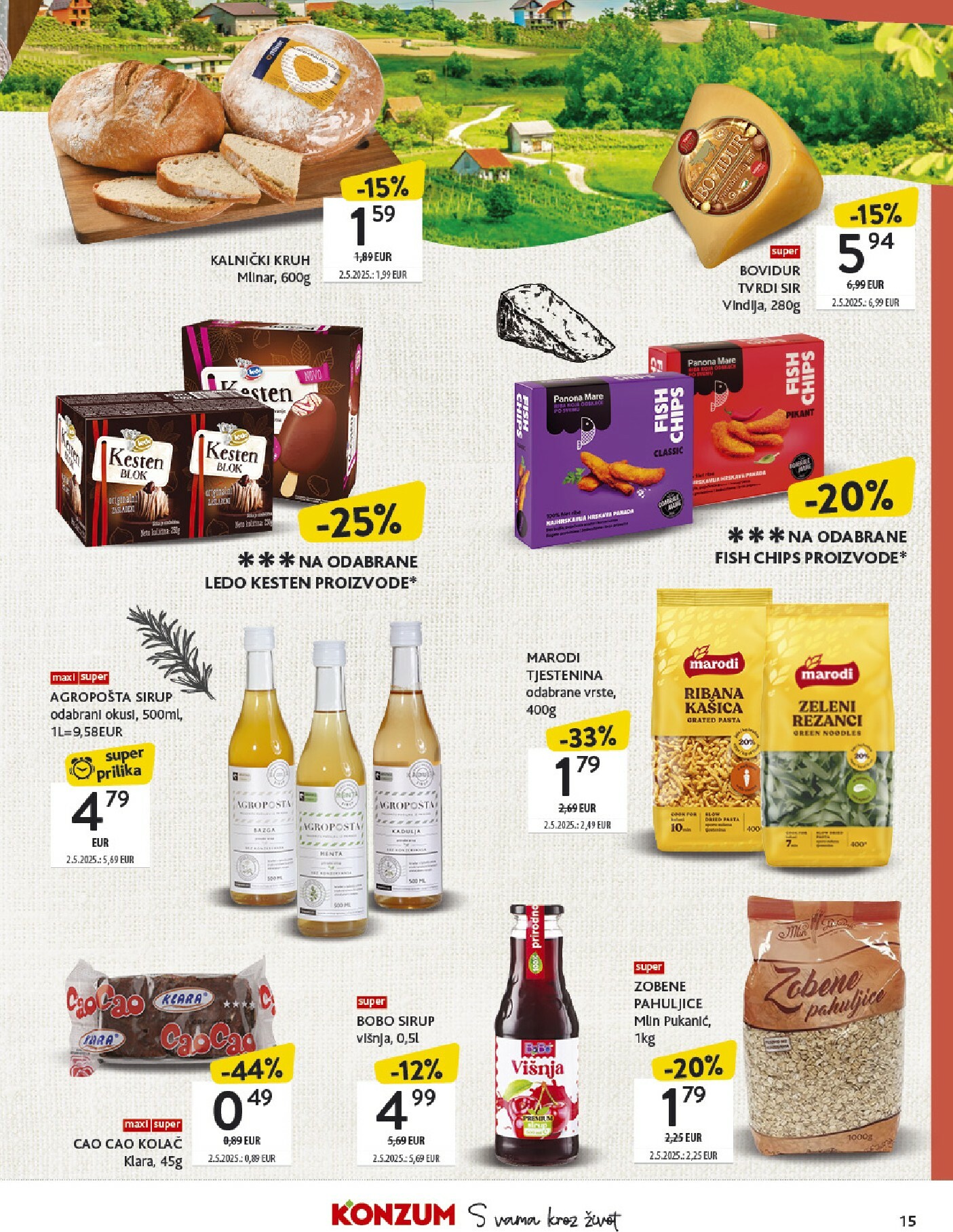 konzum - Prelistajte katalog Konzum - Katalog Najbolje iz Hrvatske, vrijedi od 27.10. do 23.11. - page: 15