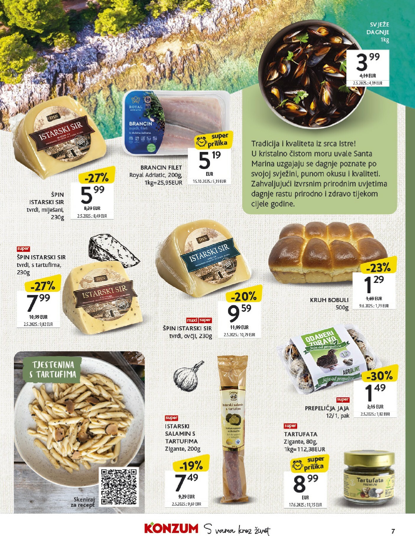 konzum - Prelistajte katalog Konzum - Katalog Najbolje iz Hrvatske, vrijedi od 27.10. do 23.11. - page: 7