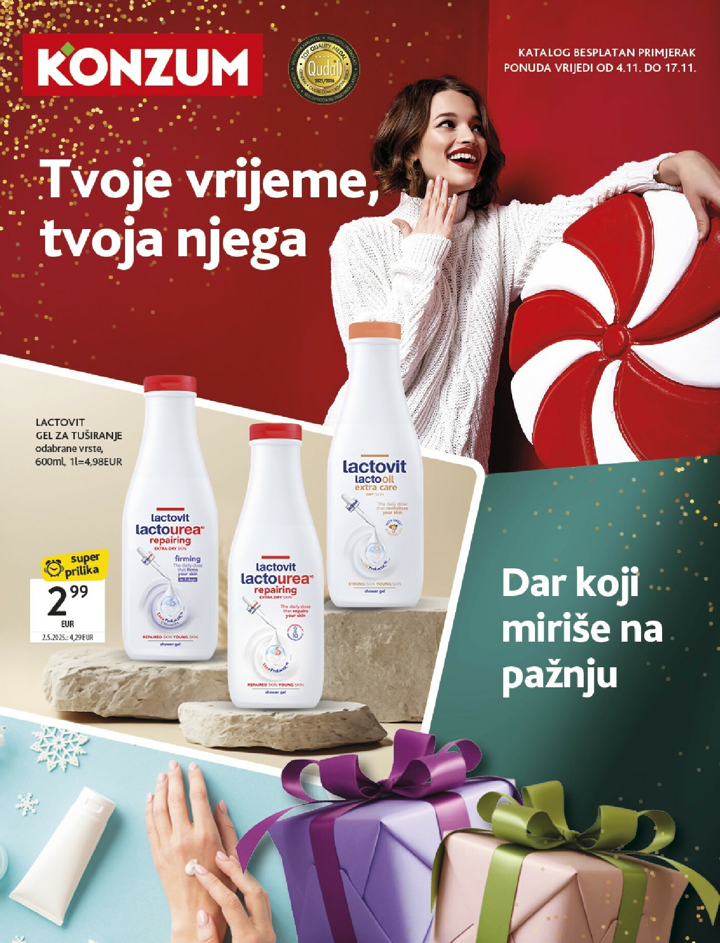 konzum - Prelistajte katalog Konzum - Katalog ljepota i njega, vrijedi od 04.11. do 17.11.