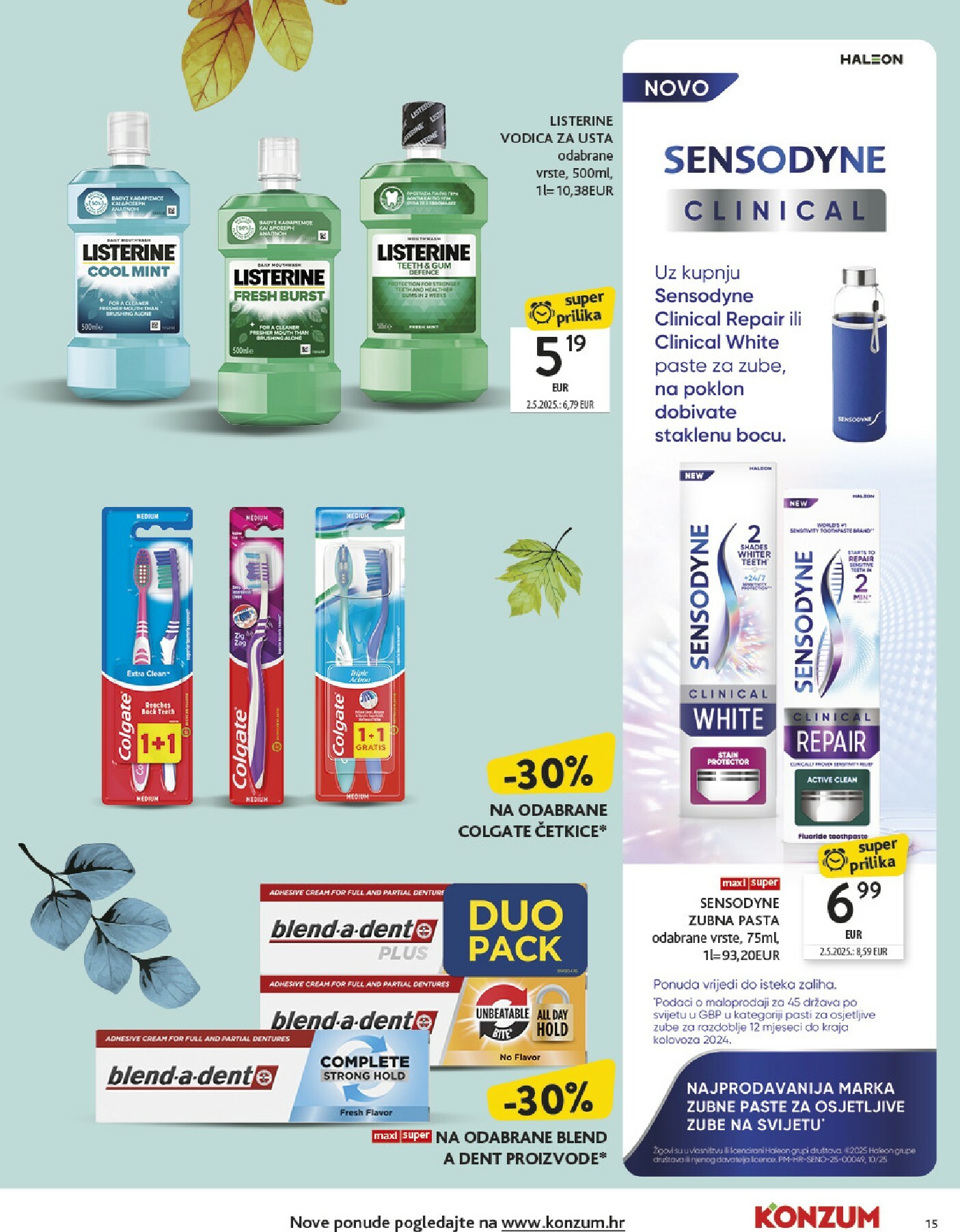 konzum - Prelistajte katalog Konzum - Katalog ljepota i njega, vrijedi od 04.11. do 17.11. - page: 15