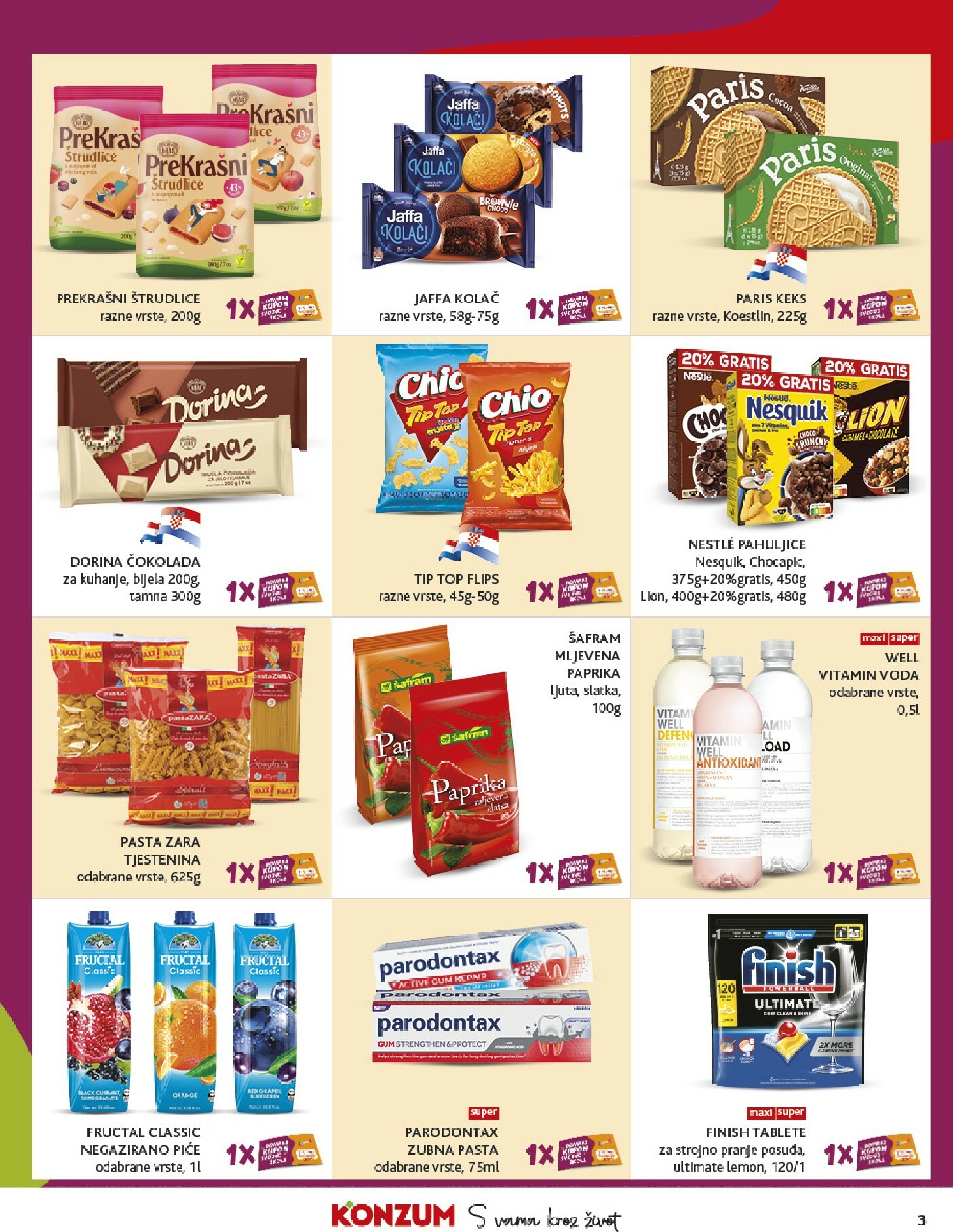 konzum - Prelistajte katalog Konzum, vrijedi od 05.11. do 11.11. - page: 3