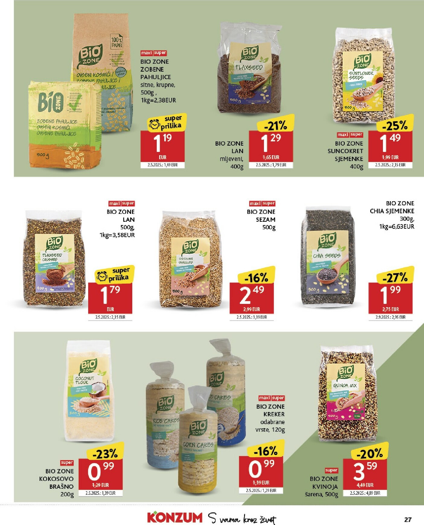 konzum - Prelistajte katalog Konzum, vrijedi od 05.11. do 11.11. - page: 27
