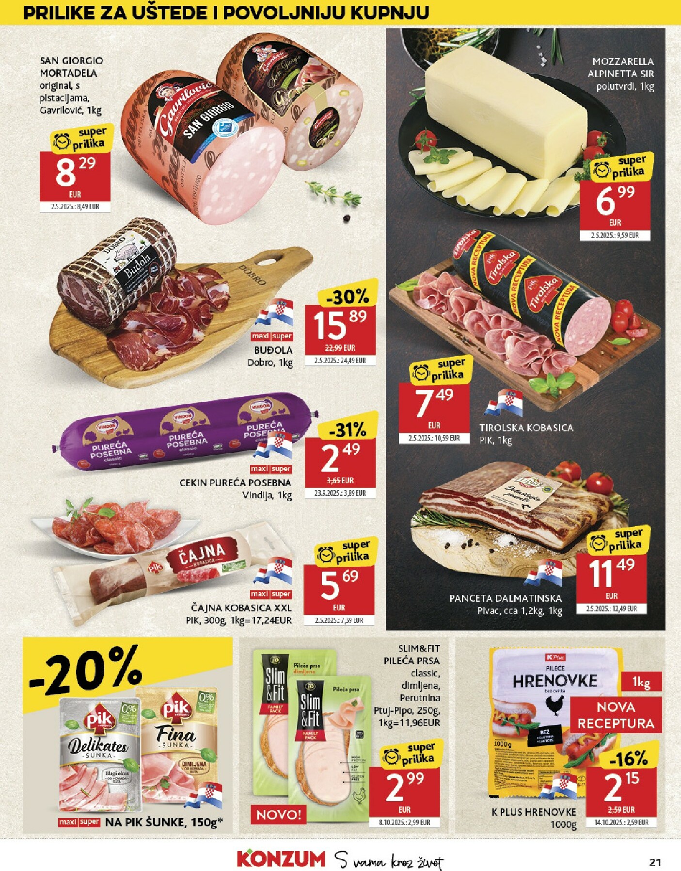 konzum - Prelistajte katalog Konzum, vrijedi od 05.11. do 11.11. - page: 21