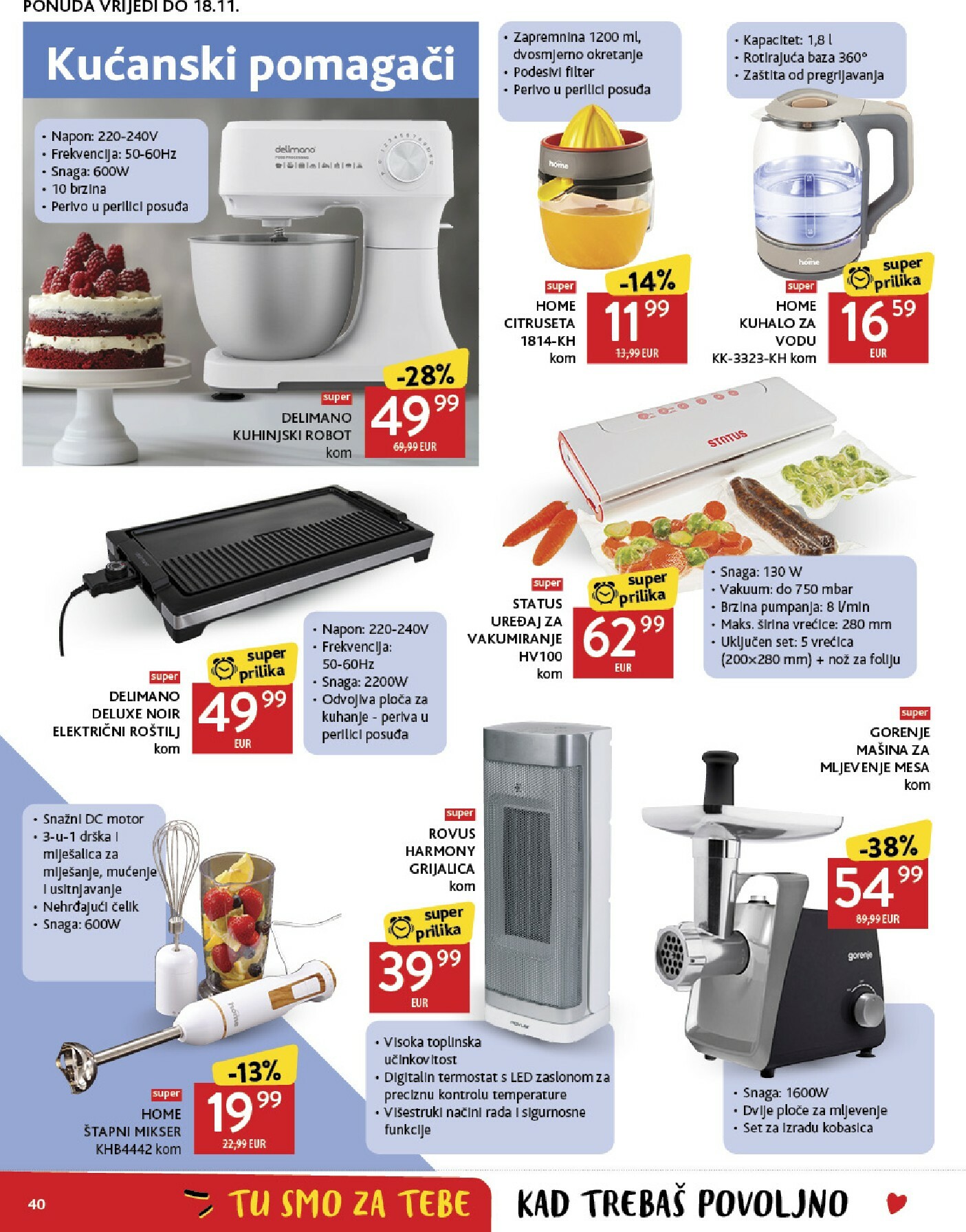 konzum - Prelistajte katalog Konzum, vrijedi od 05.11. do 11.11. - page: 40
