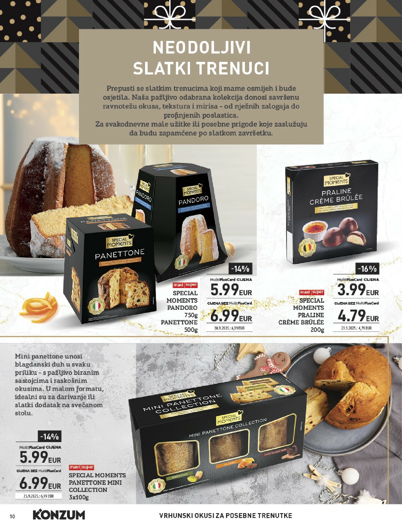 konzum - Prelistajte katalog Konzum - Katalog Special Moments, vrijedi od 10.11. do 30.11. - page: 10