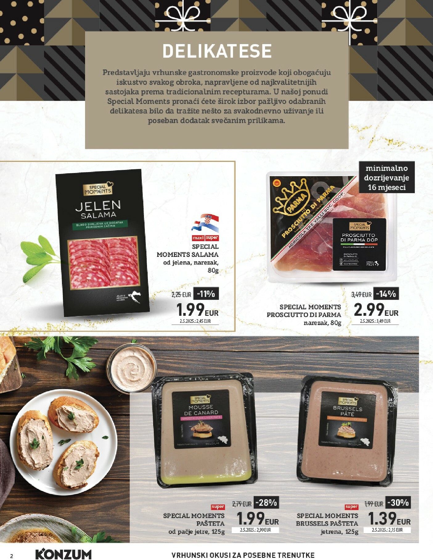 konzum - Prelistajte katalog Konzum - Katalog Special Moments, vrijedi od 10.11. do 30.11. - page: 2