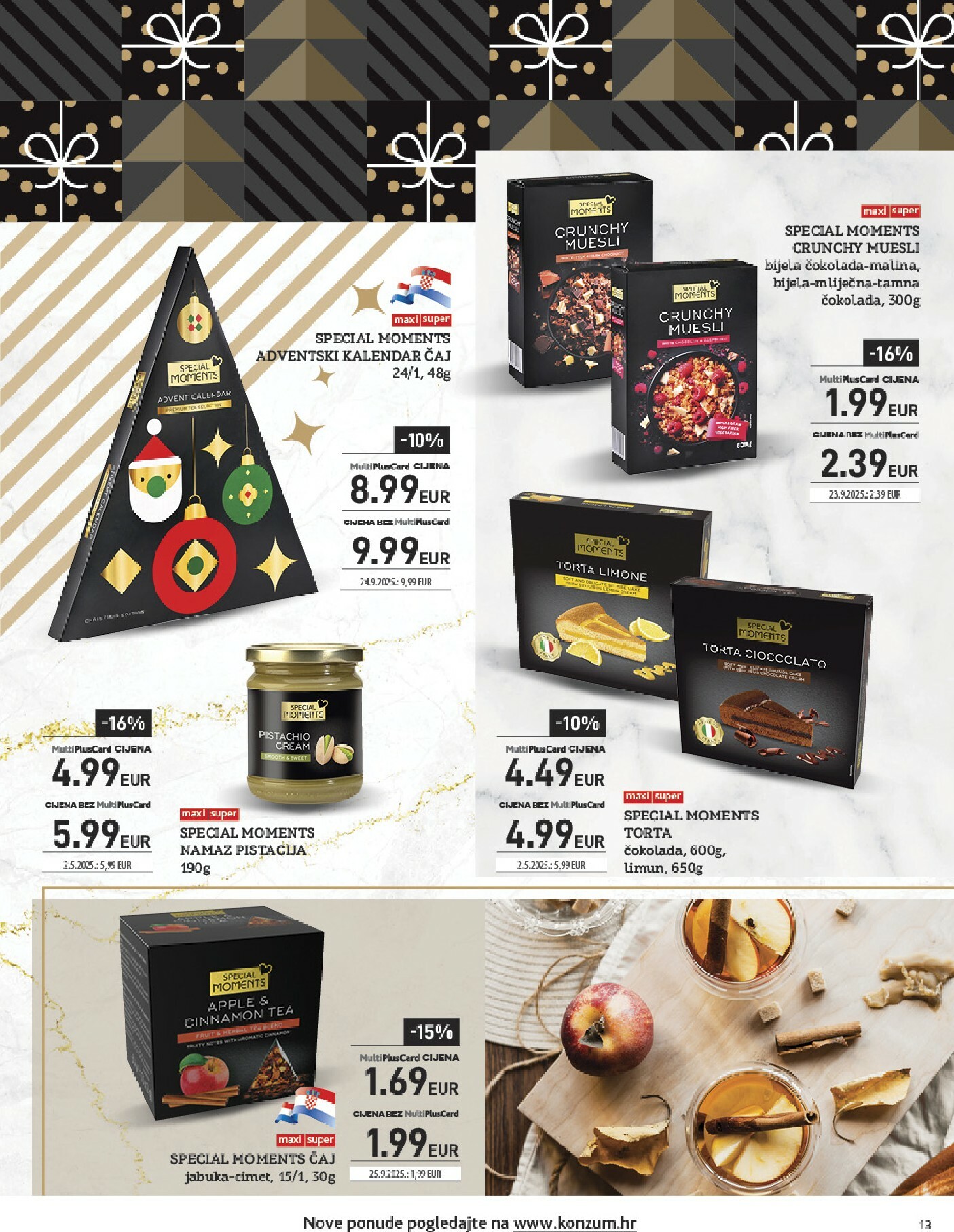 konzum - Prelistajte katalog Konzum - Katalog Special Moments, vrijedi od 10.11. do 30.11. - page: 13