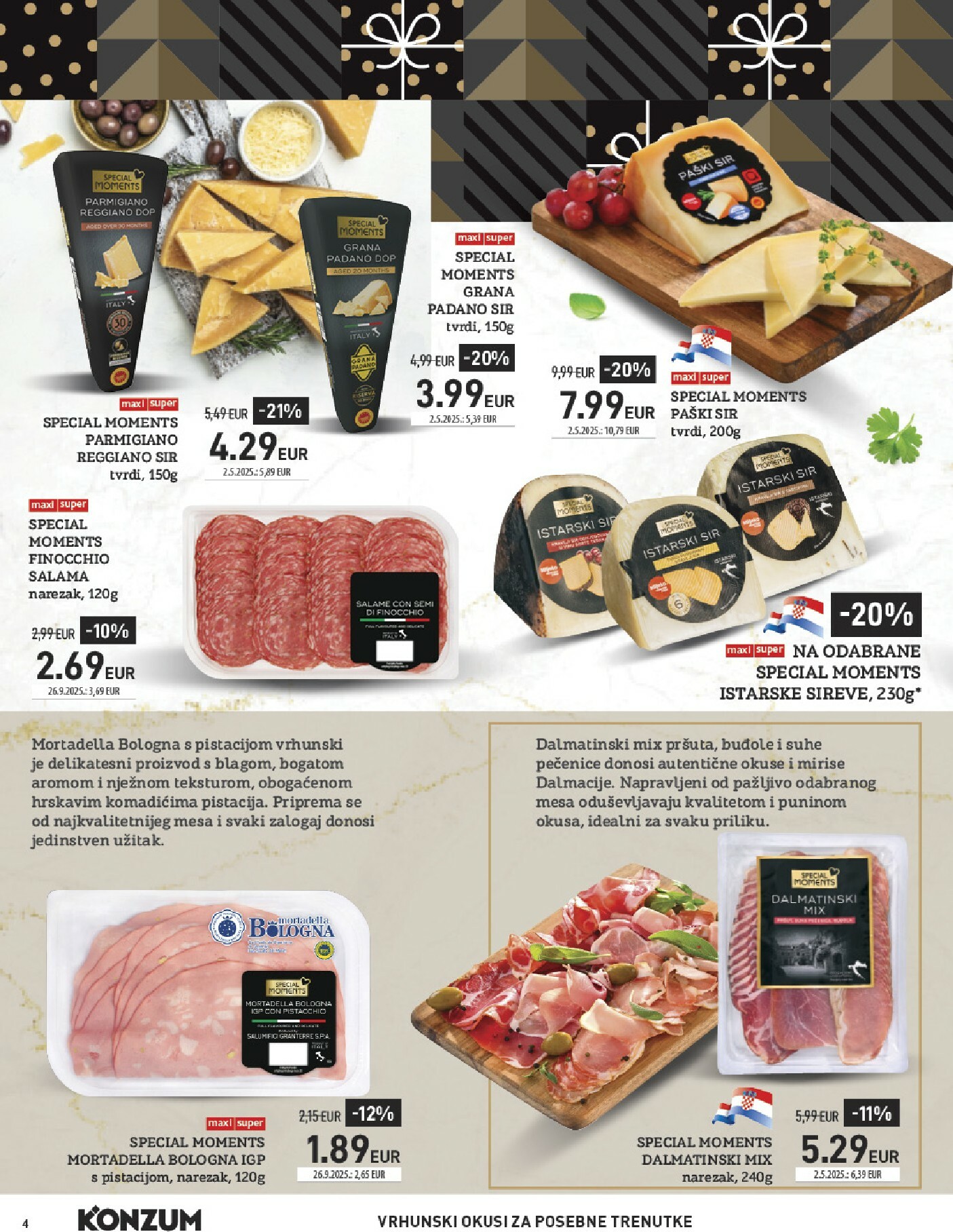 konzum - Prelistajte katalog Konzum - Katalog Special Moments, vrijedi od 10.11. do 30.11. - page: 4