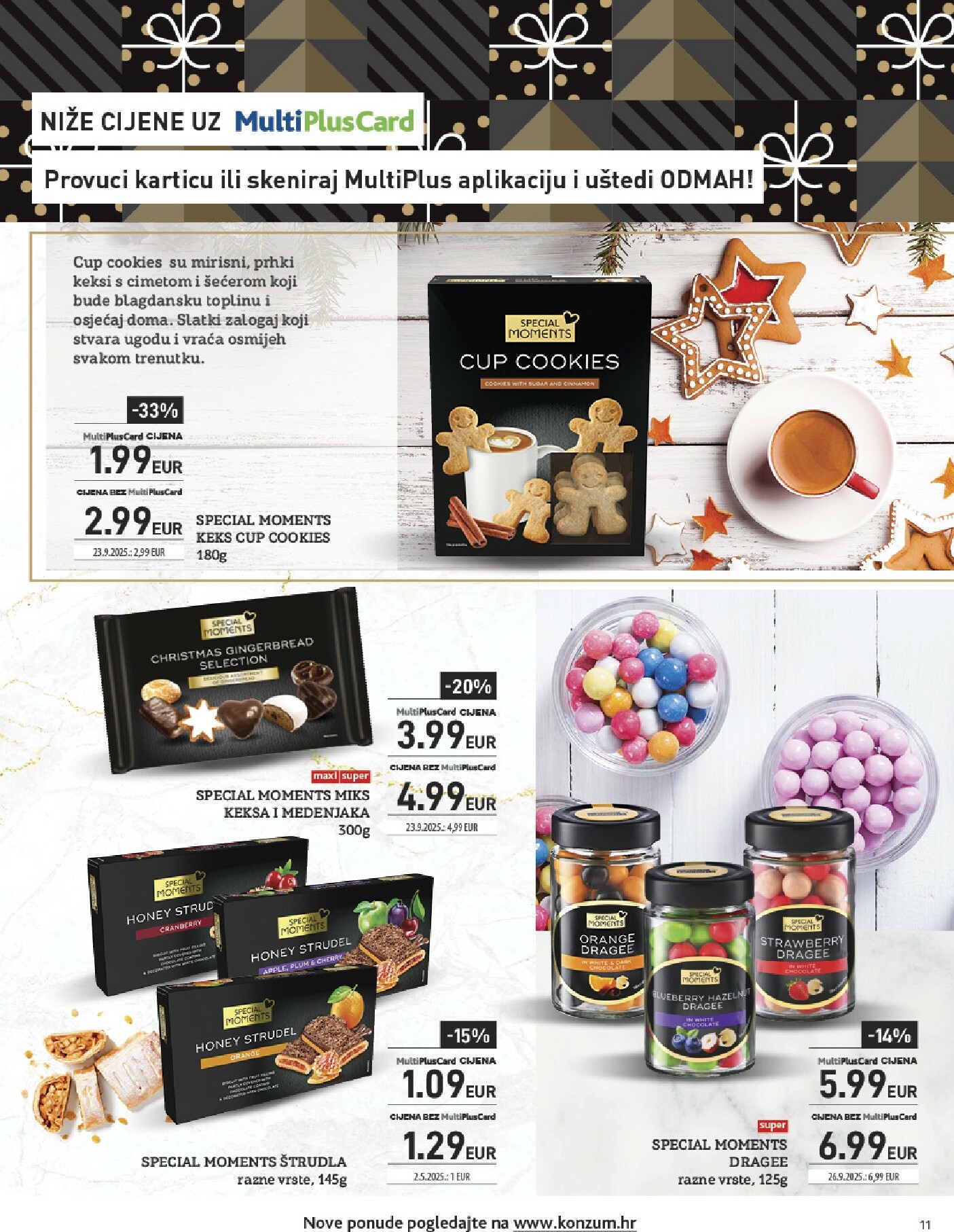 konzum - Prelistajte katalog Konzum - Katalog Special Moments, vrijedi od 10.11. do 30.11. - page: 11
