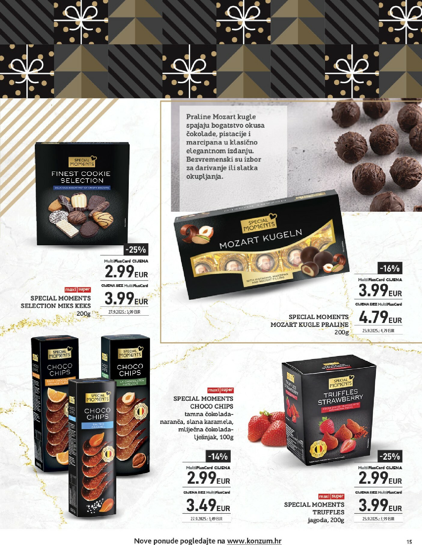 konzum - Prelistajte katalog Konzum - Katalog Special Moments, vrijedi od 10.11. do 30.11. - page: 15