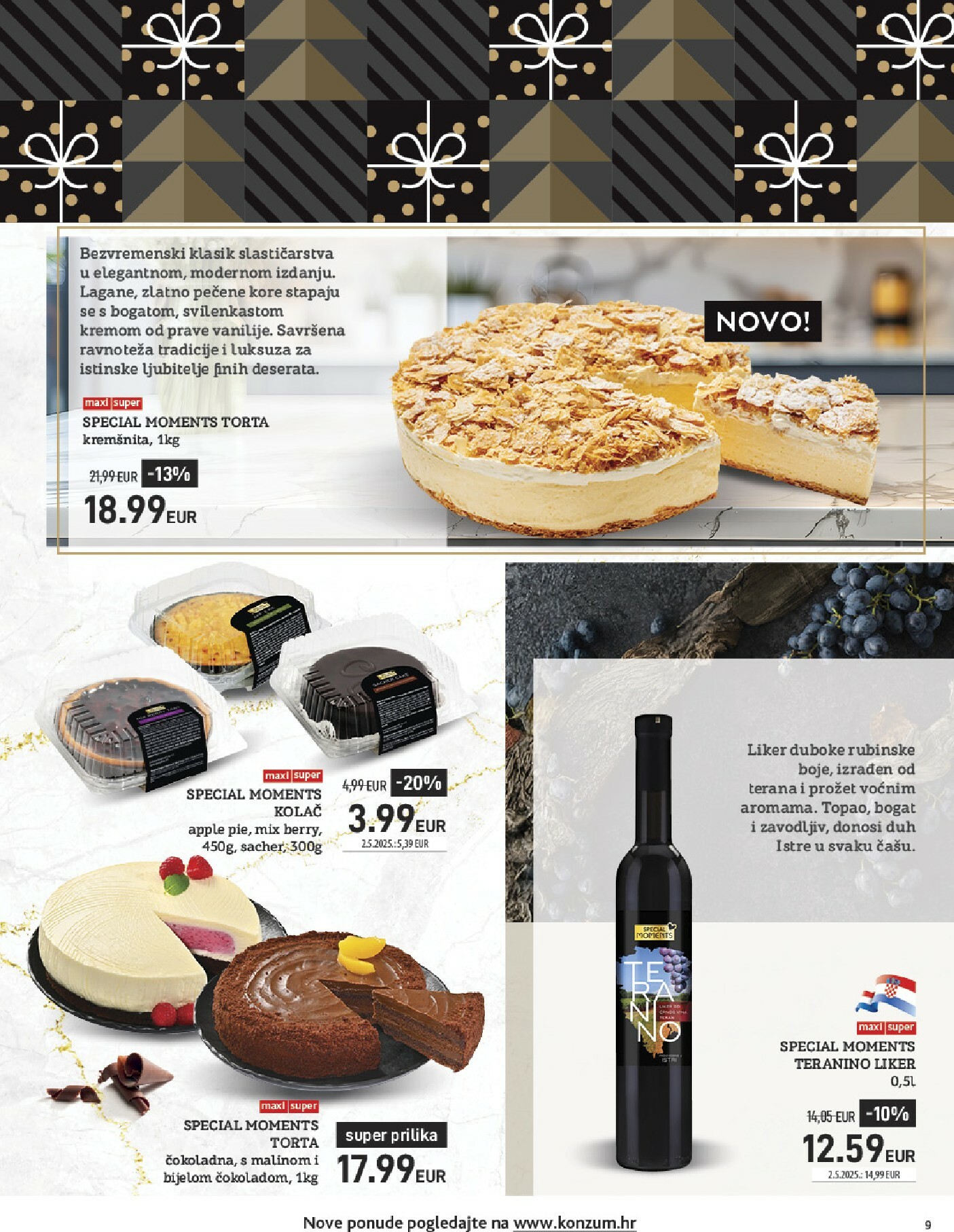 konzum - Prelistajte katalog Konzum - Katalog Special Moments, vrijedi od 10.11. do 30.11. - page: 9
