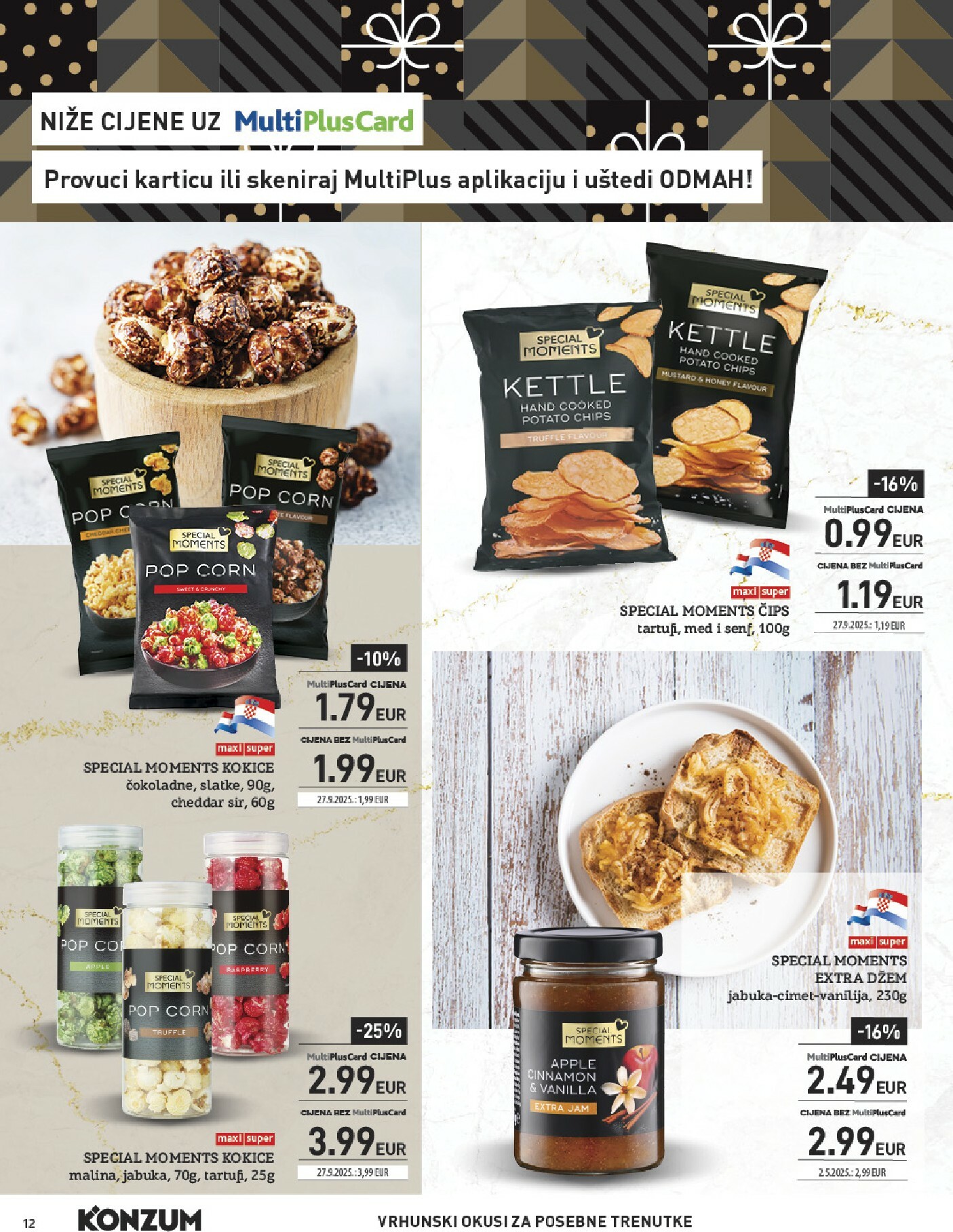 konzum - Prelistajte katalog Konzum - Katalog Special Moments, vrijedi od 10.11. do 30.11. - page: 12