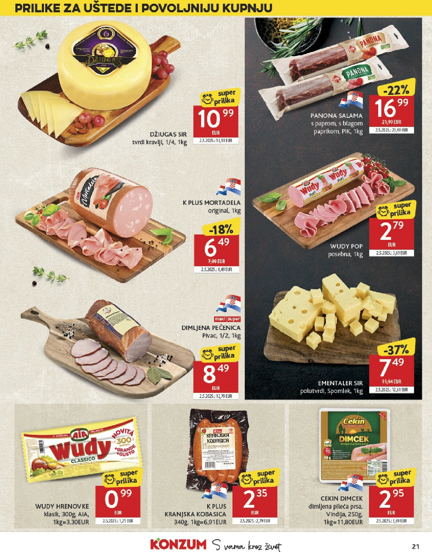 konzum - Prelistajte katalog Konzum, vrijedi od 12.11. do 18.11. - page: 21