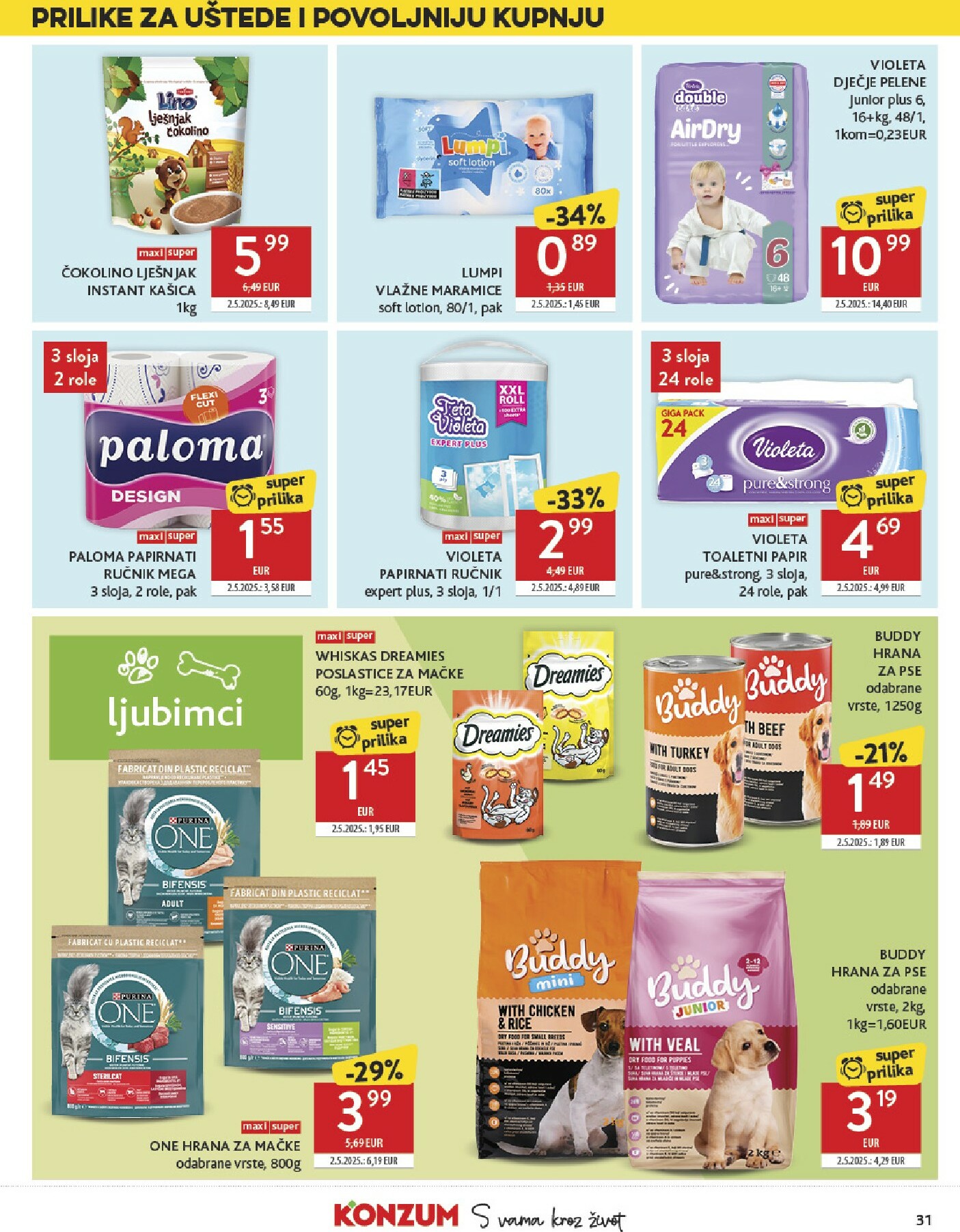 konzum - Prelistajte katalog Konzum, vrijedi od 12.11. do 18.11. - page: 31