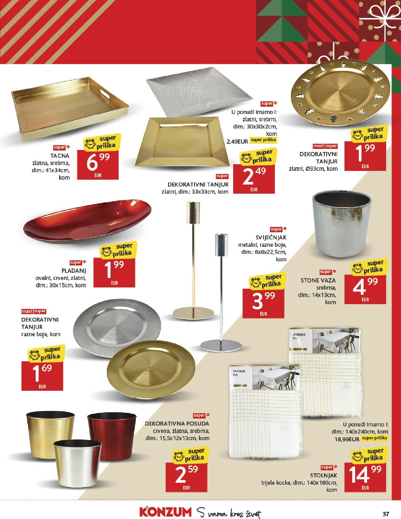 konzum - Prelistajte katalog Konzum, vrijedi od 12.11. do 18.11. - page: 37