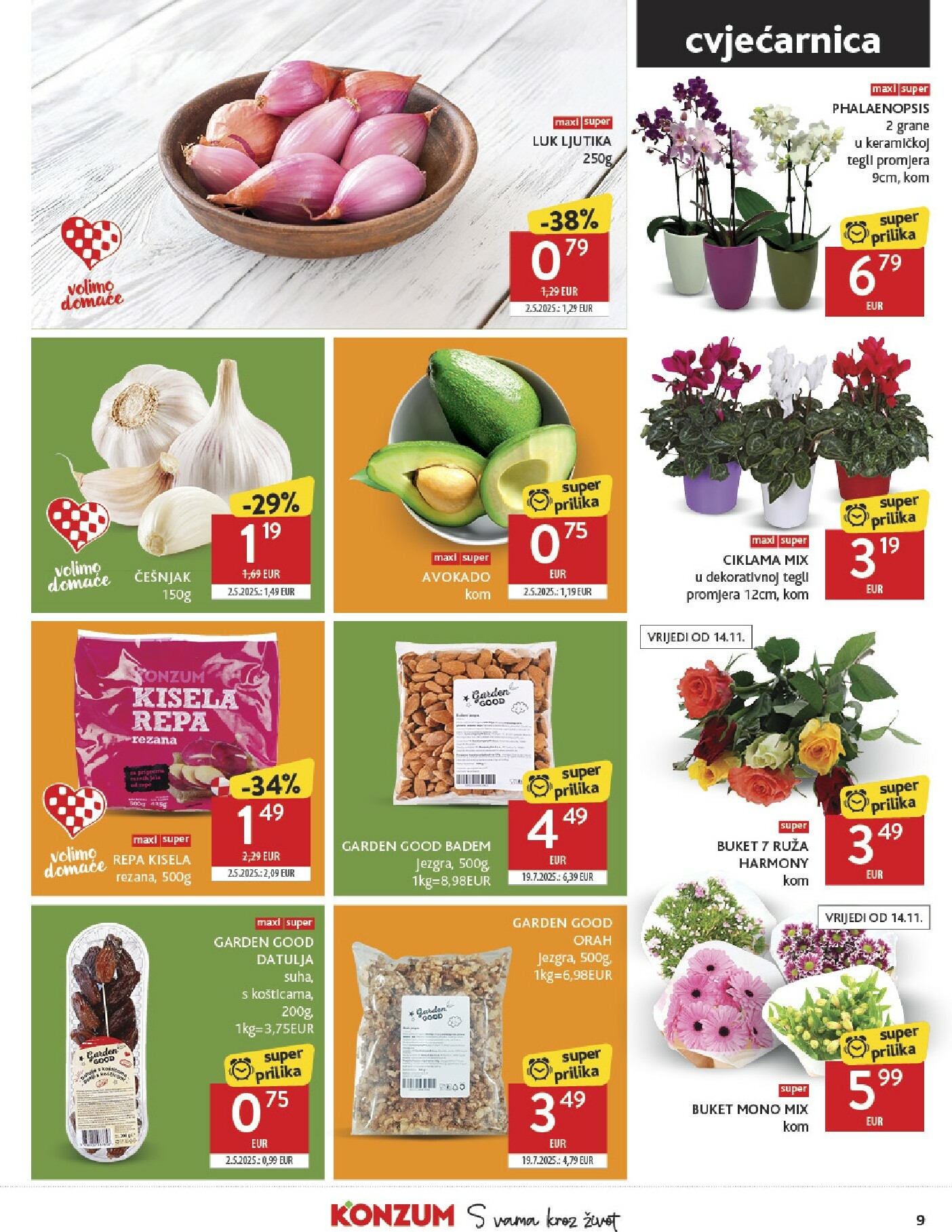 konzum - Prelistajte katalog Konzum, vrijedi od 12.11. do 18.11. - page: 9