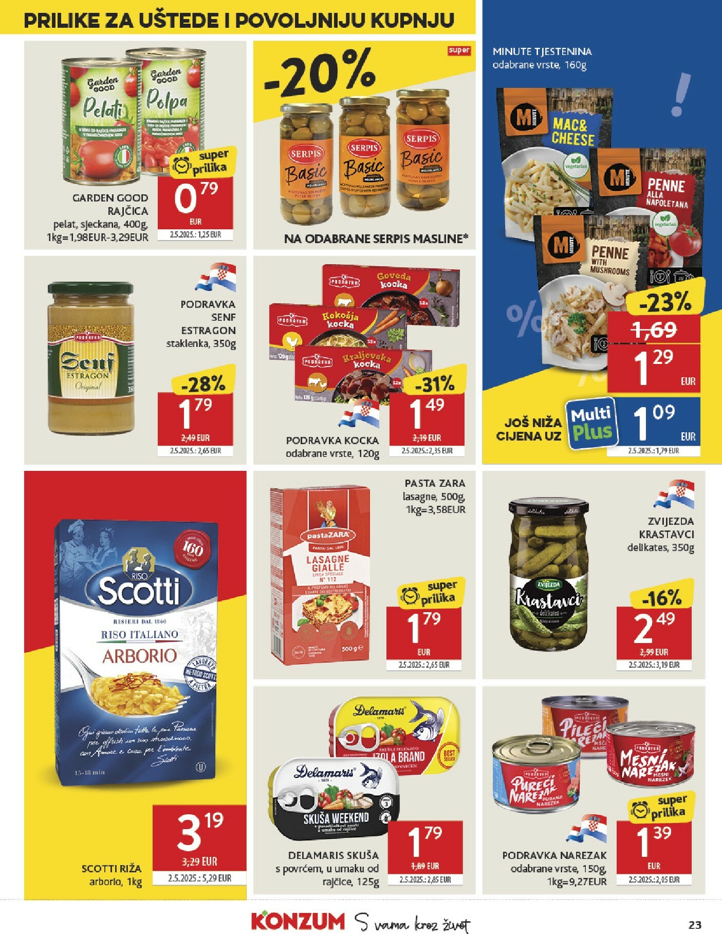 konzum - Prelistajte katalog Konzum, vrijedi od 12.11. do 18.11. - page: 23