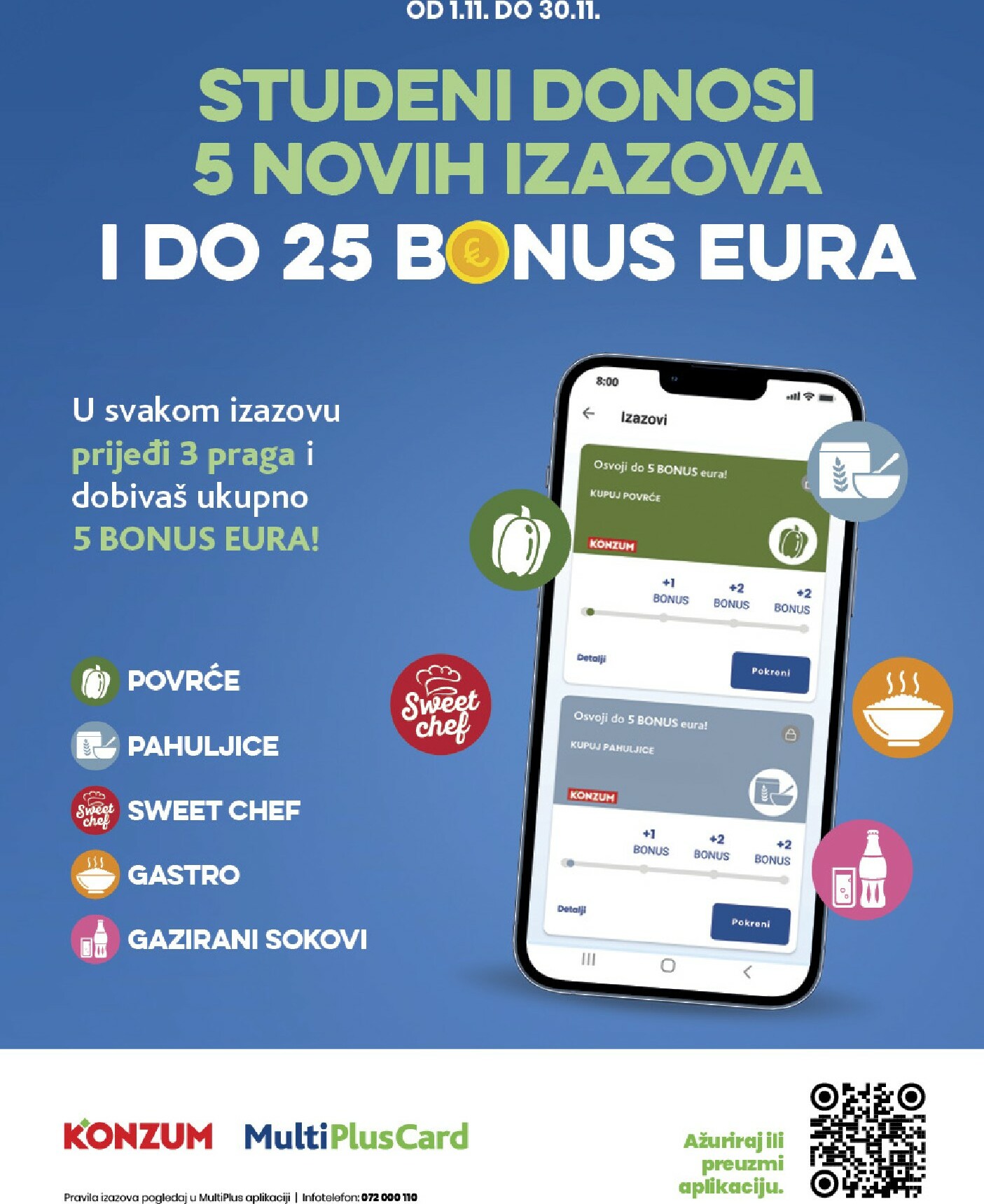 konzum - Prelistajte katalog Konzum - MultiPlusCard blagdanska ponuda, vrijedi od 05.11. do 25.11. - page: 6