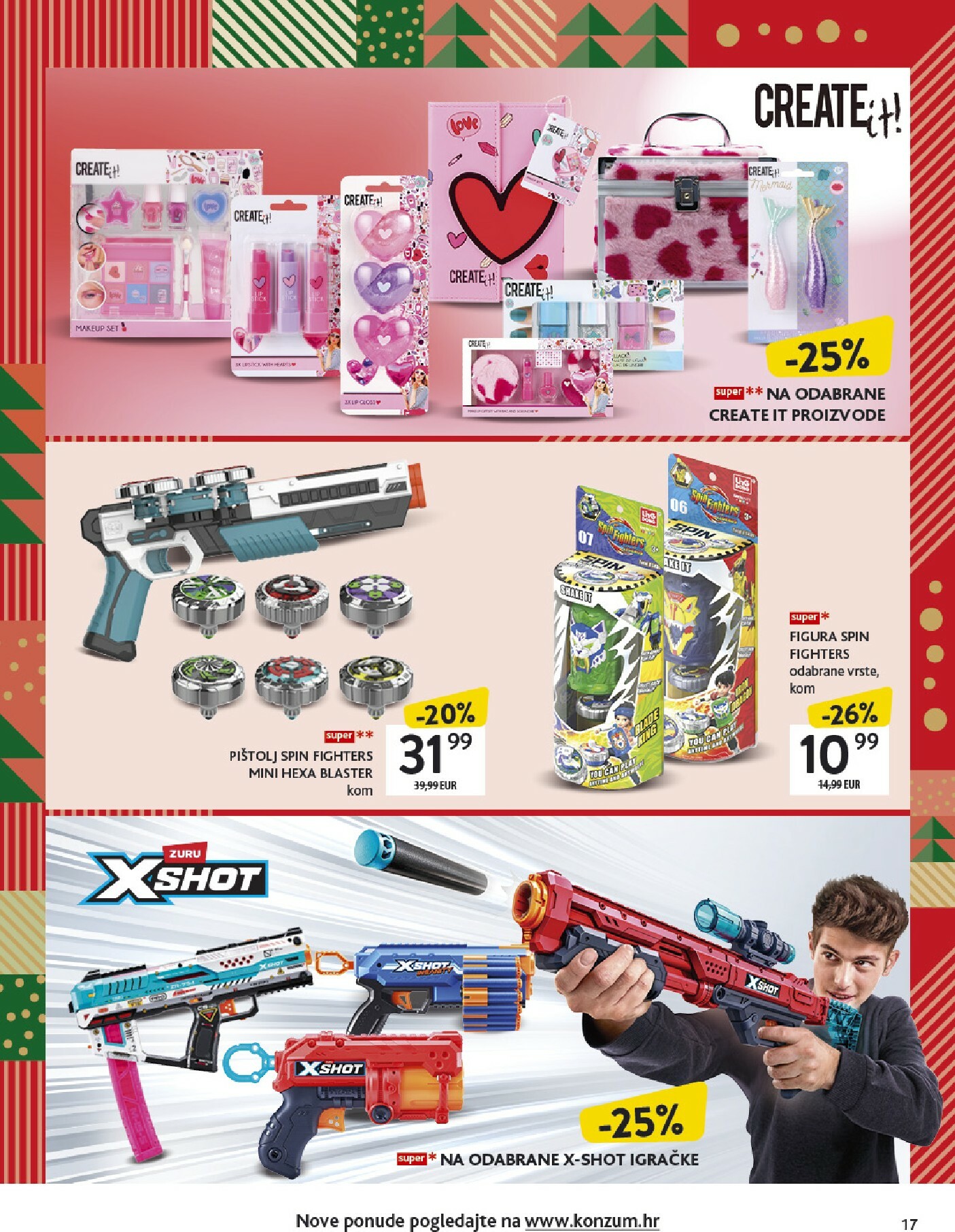 konzum - Prelistajte katalog Konzum - Katalog igračaka, vrijedi od 17.11. do 31.12. - page: 17