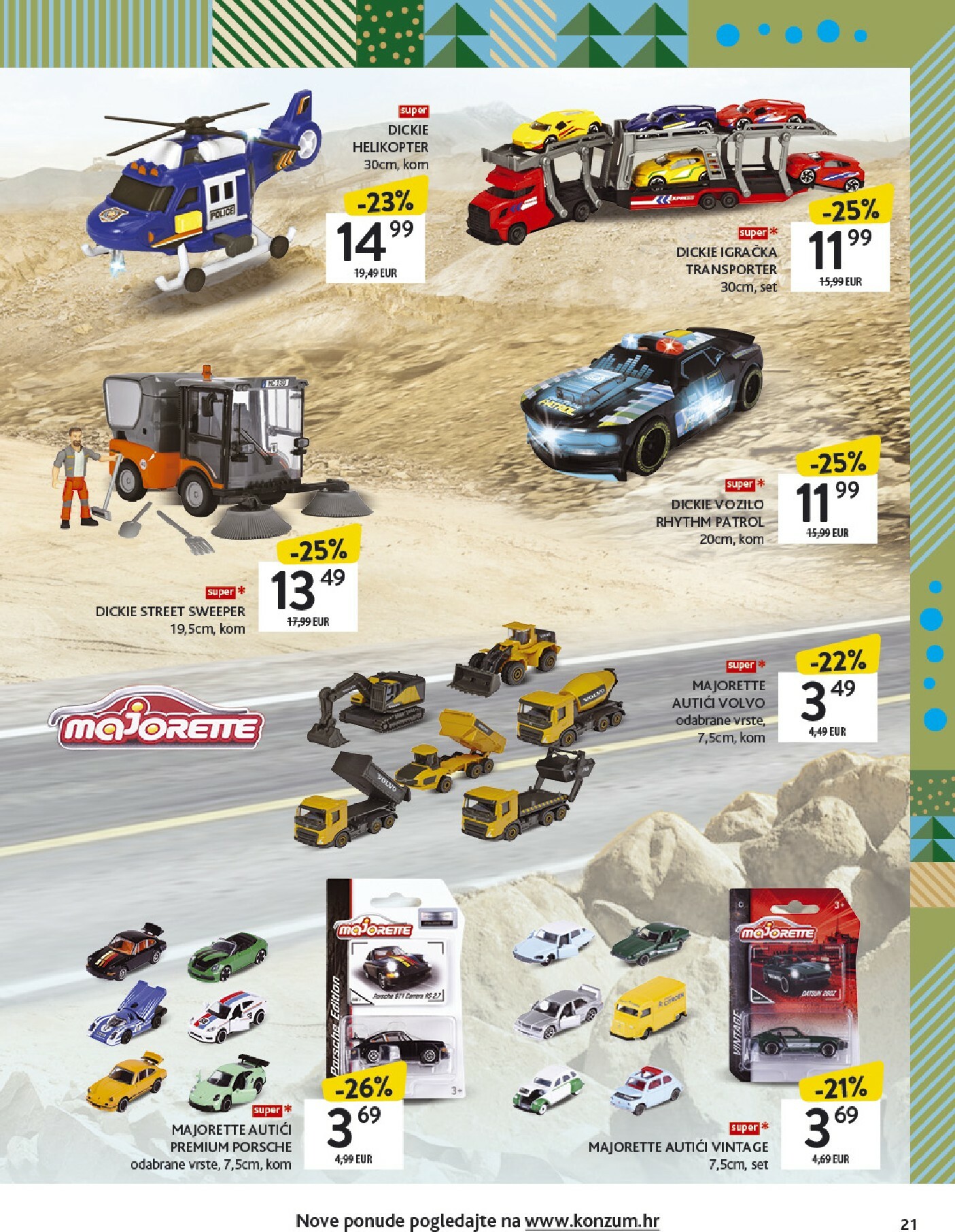konzum - Prelistajte katalog Konzum - Katalog igračaka, vrijedi od 17.11. do 31.12. - page: 21