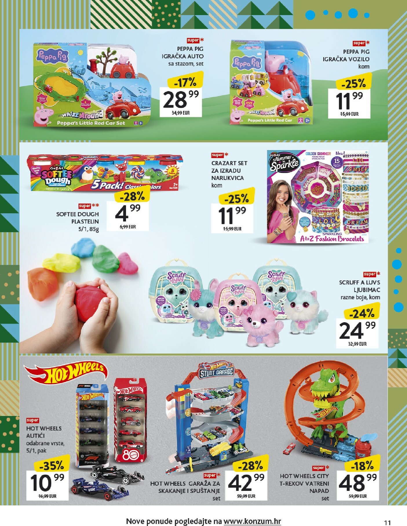 konzum - Prelistajte katalog Konzum - Katalog igračaka, vrijedi od 17.11. do 31.12. - page: 11