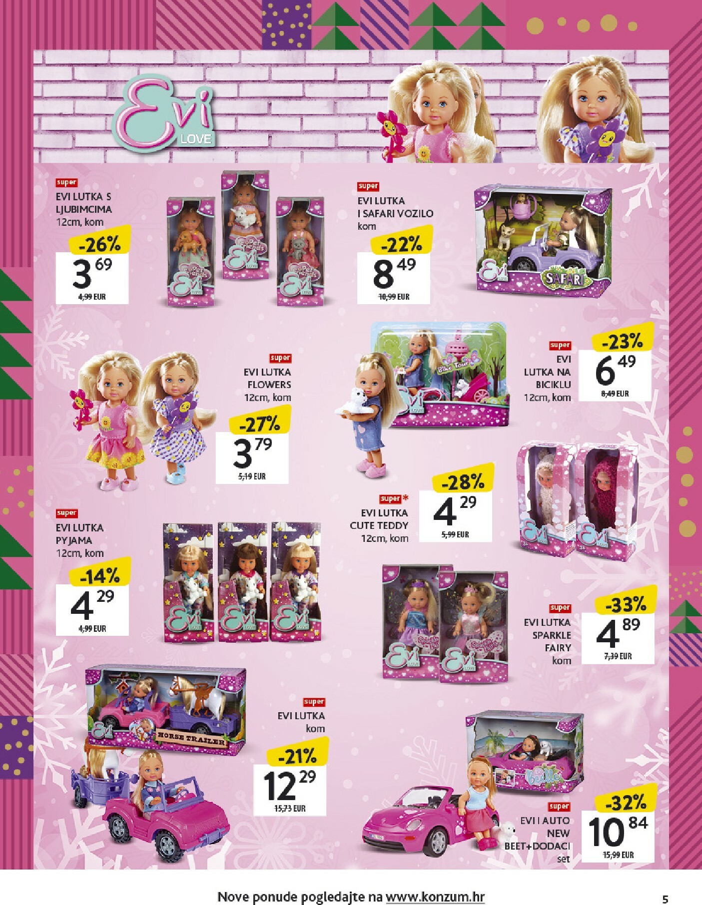 konzum - Prelistajte katalog Konzum - Katalog igračaka, vrijedi od 17.11. do 31.12. - page: 5