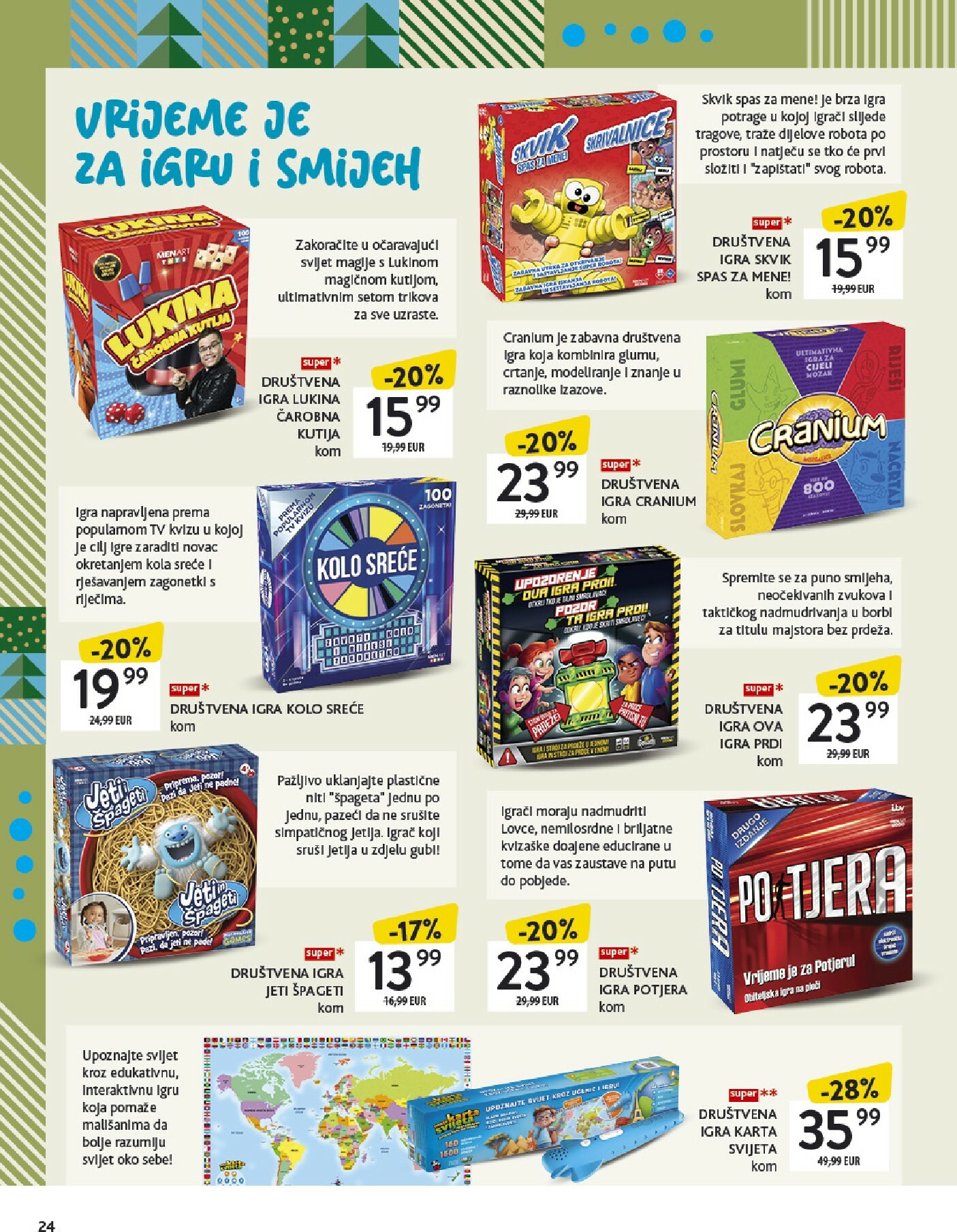 konzum - Prelistajte katalog Konzum - Katalog igračaka, vrijedi od 17.11. do 31.12. - page: 24
