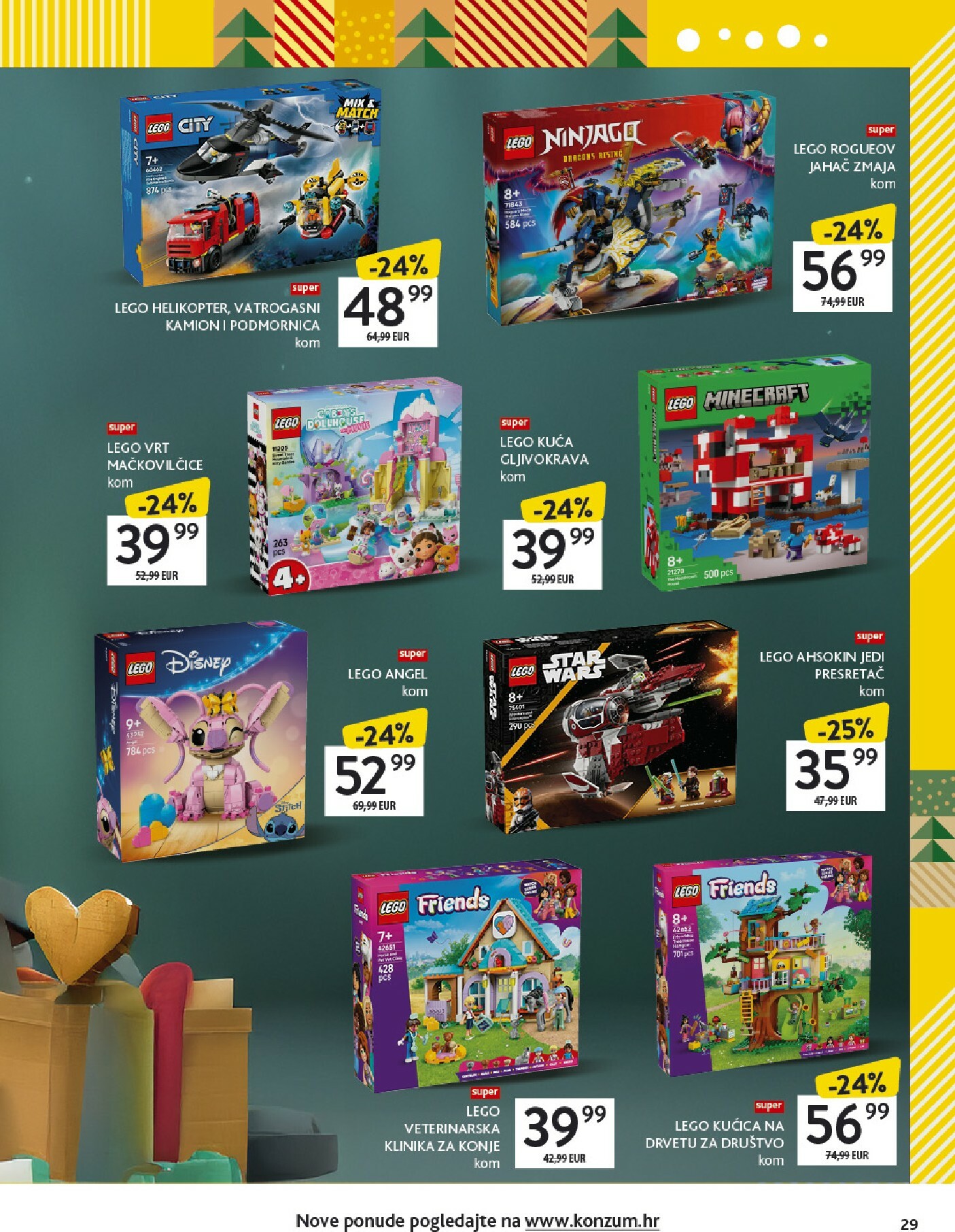konzum - Prelistajte katalog Konzum - Katalog igračaka, vrijedi od 17.11. do 31.12. - page: 29