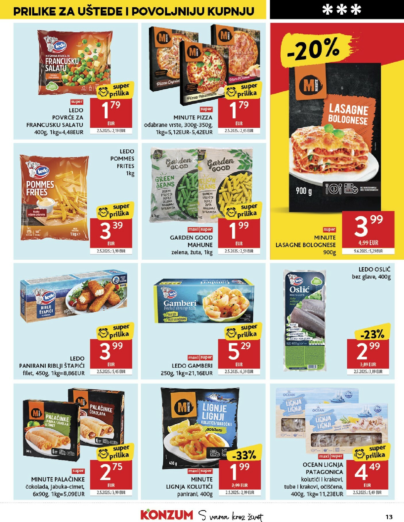 konzum - Prelistajte katalog Konzum, vrijedi od 19.11. do 25.11. - page: 13