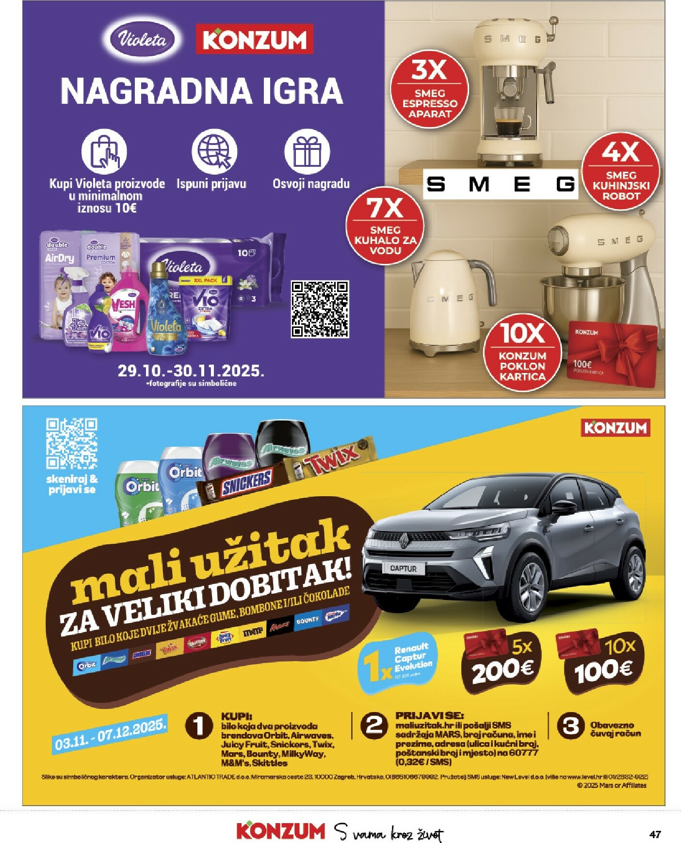 konzum - Prelistajte katalog Konzum, vrijedi od 19.11. do 25.11. - page: 47