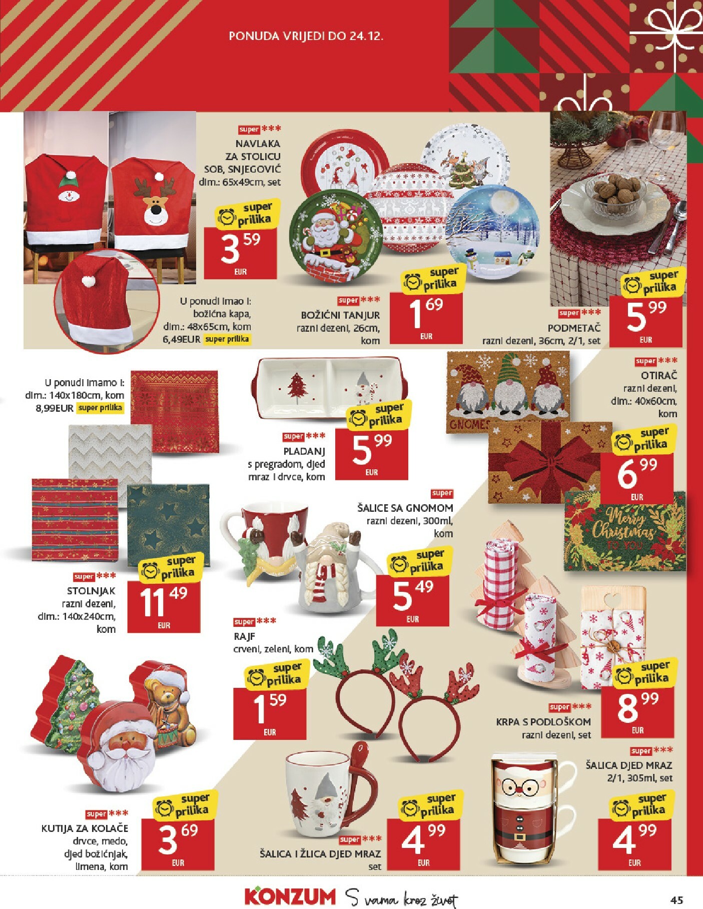 konzum - Prelistajte katalog Konzum, vrijedi od 19.11. do 25.11. - page: 45