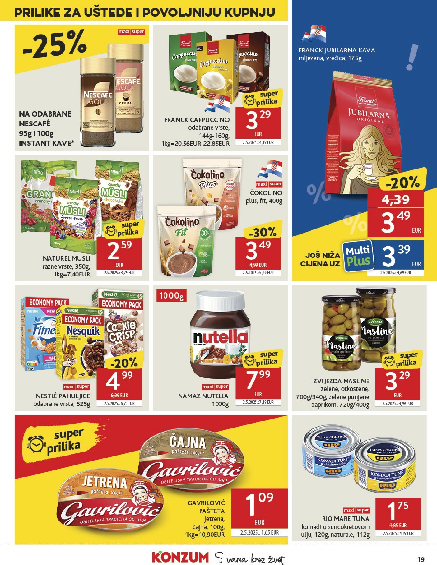 konzum - Prelistajte katalog Konzum, vrijedi od 19.11. do 25.11. - page: 19