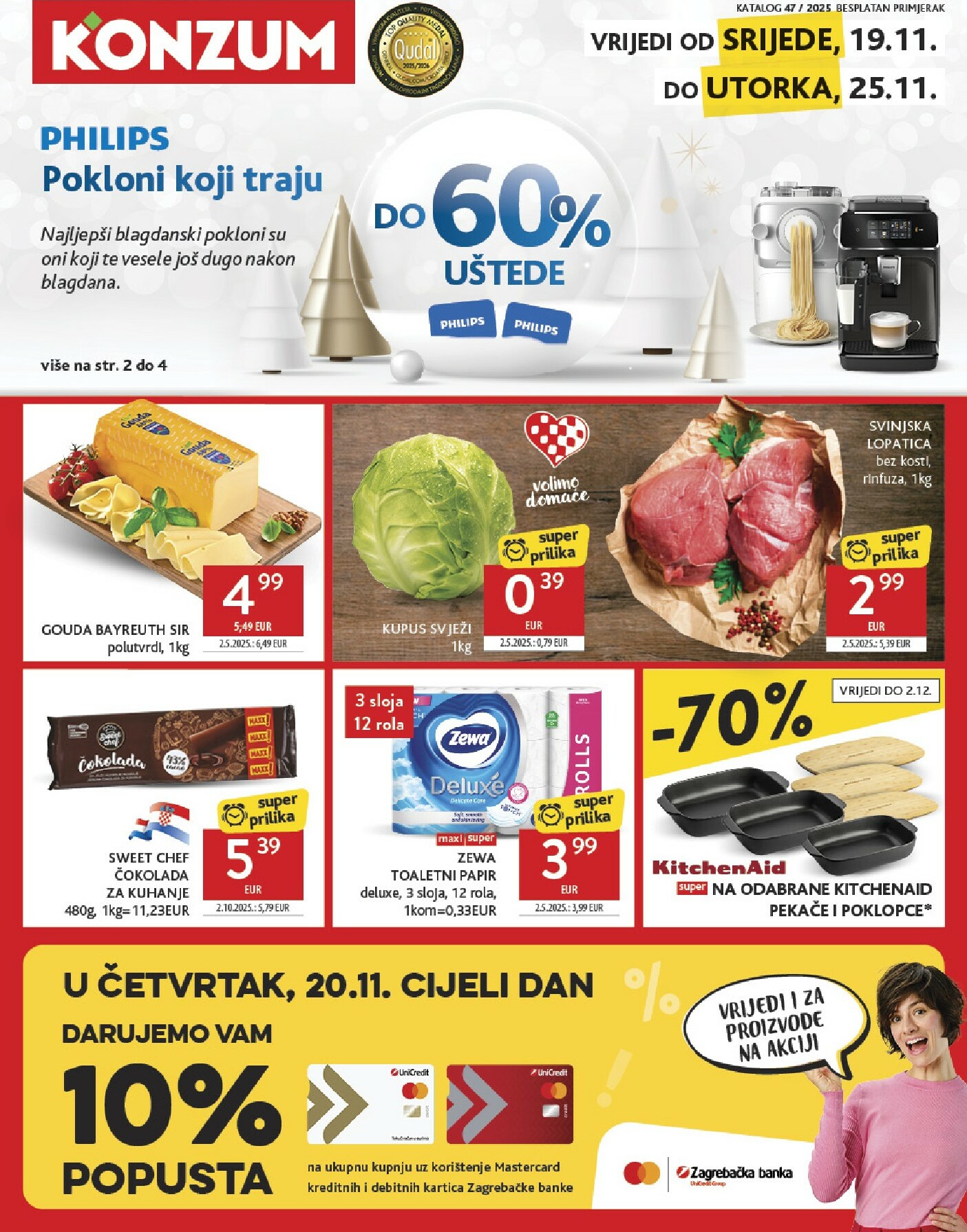 konzum - Prelistajte katalog Konzum, vrijedi od 19.11. do 25.11.