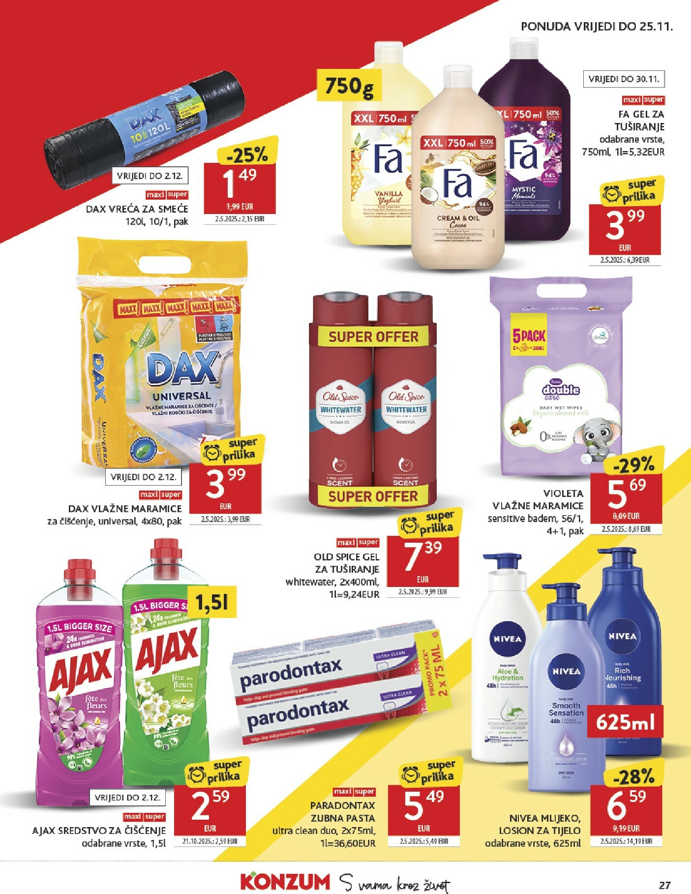 konzum - Prelistajte katalog Konzum, vrijedi od 19.11. do 25.11. - page: 27