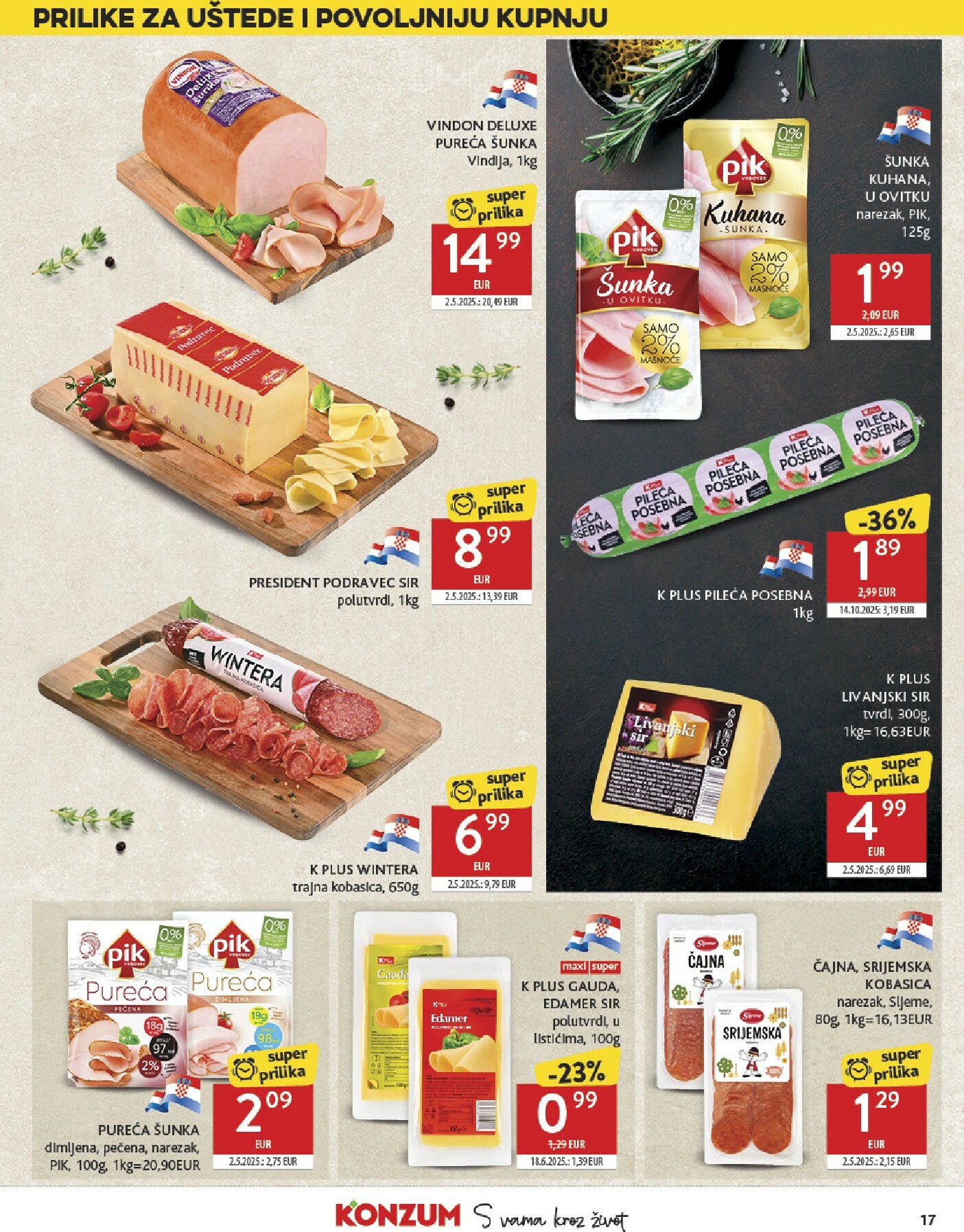 konzum - Prelistajte katalog Konzum, vrijedi od 19.11. do 25.11. - page: 17