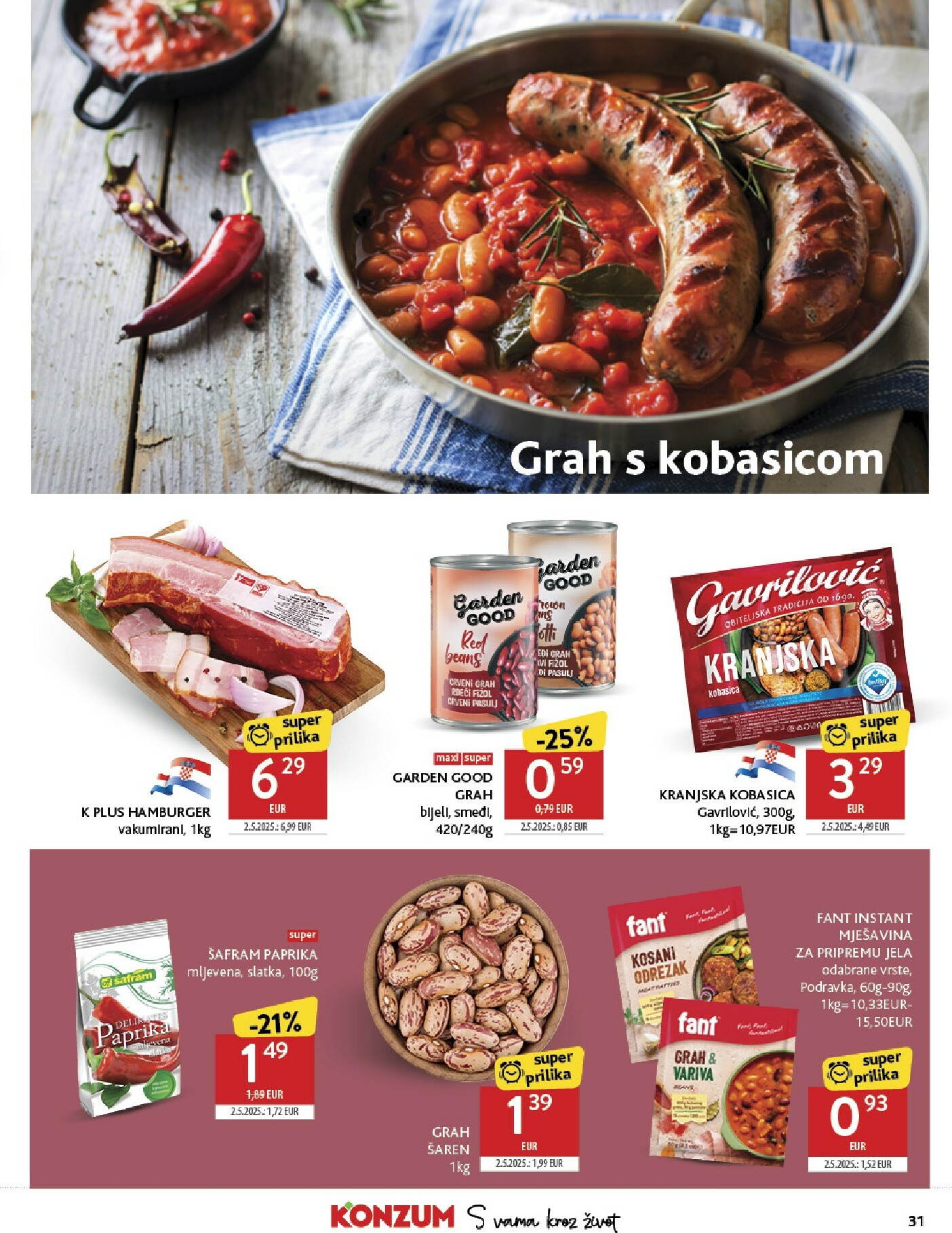 konzum - Prelistajte katalog Konzum, vrijedi od 19.11. do 25.11. - page: 31