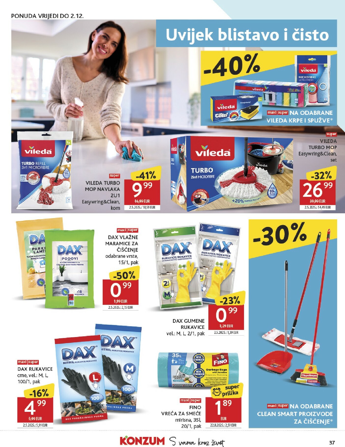 konzum - Prelistajte katalog Konzum, vrijedi od 19.11. do 25.11. - page: 37