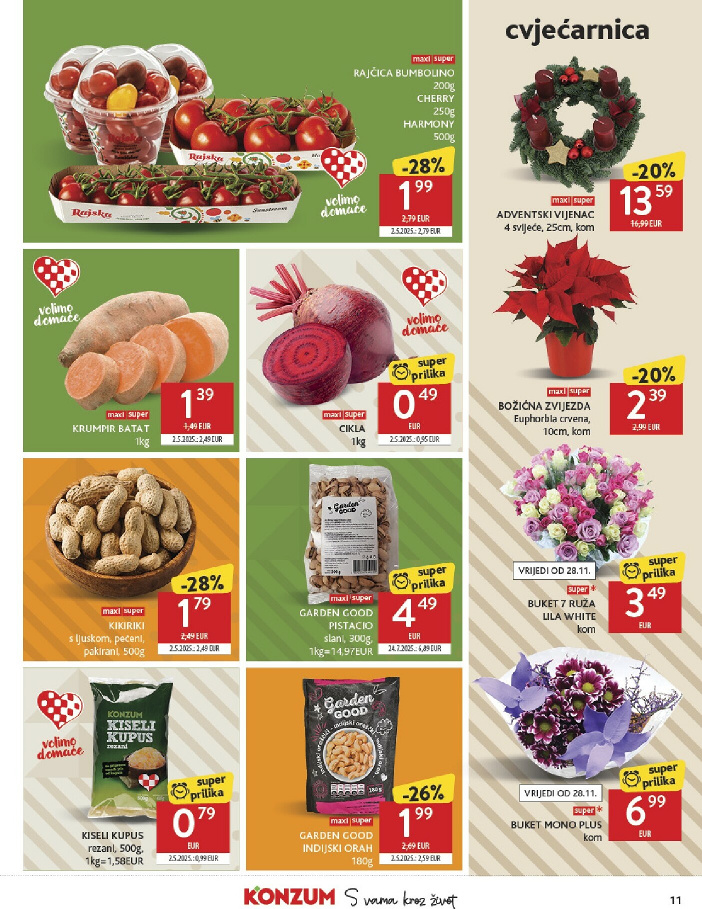 konzum - Prelistajte katalog Konzum, vrijedi od 26.11. do 02.12. - page: 11