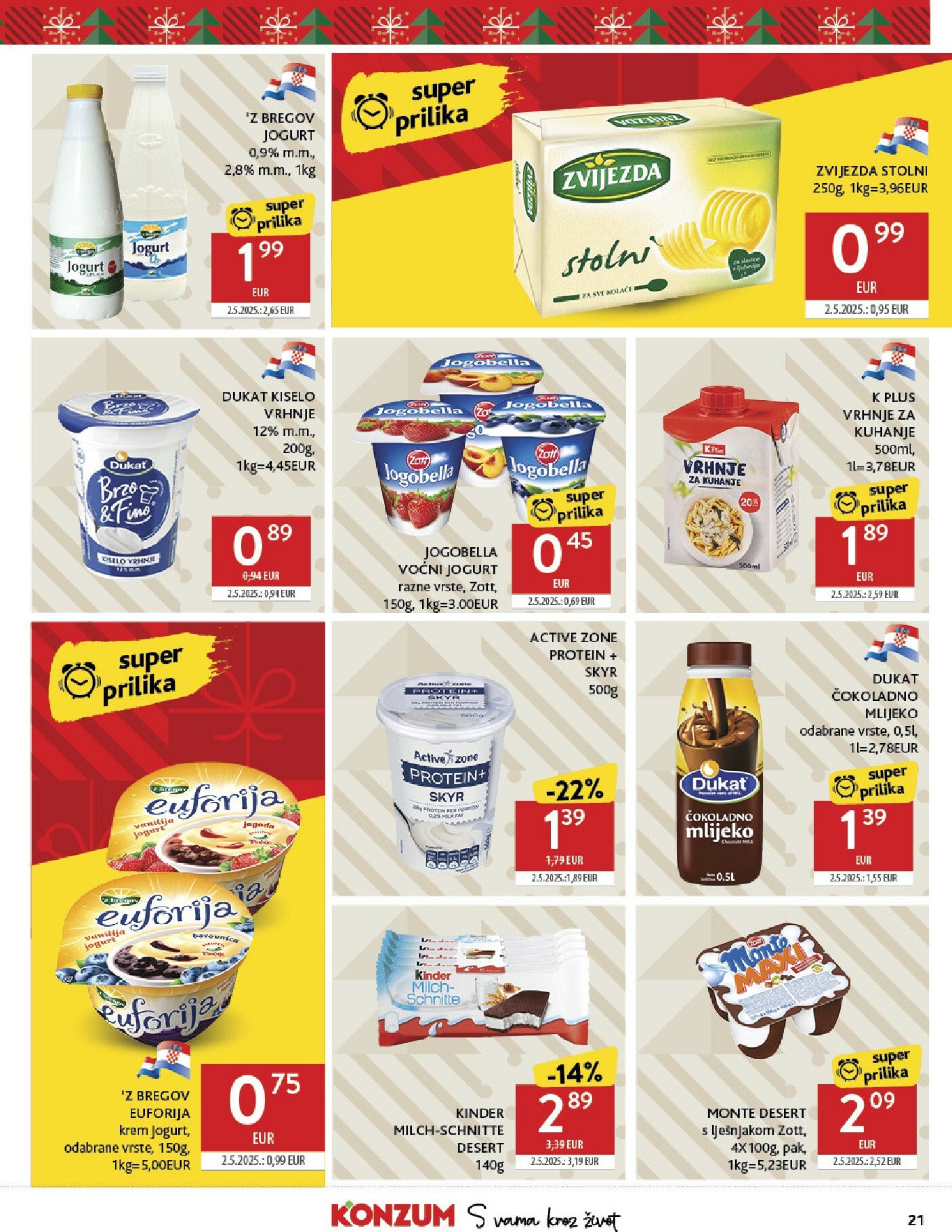 konzum - Prelistajte katalog Konzum, vrijedi od 26.11. do 02.12. - page: 21