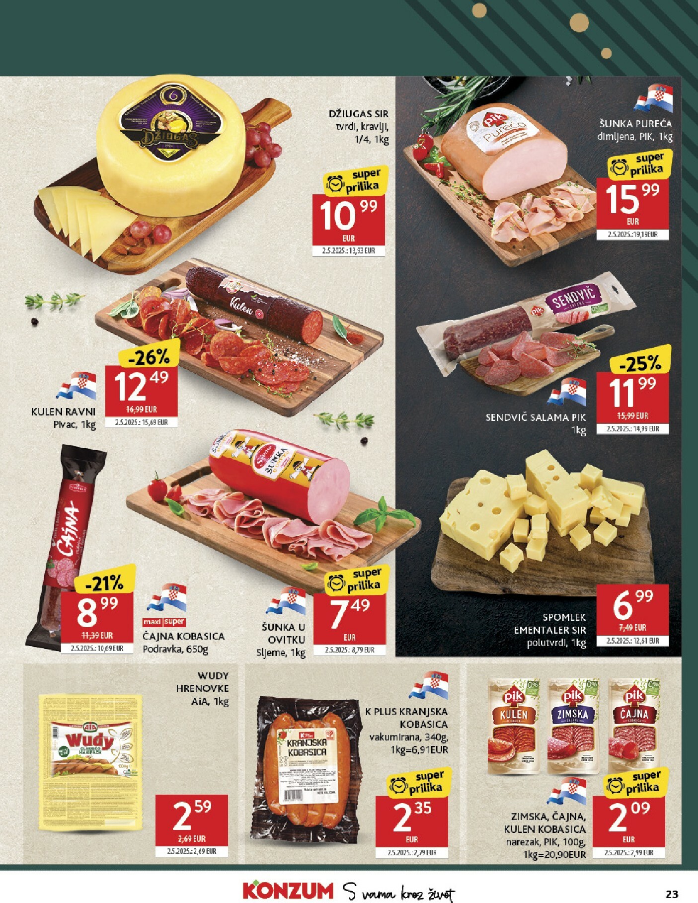konzum - Prelistajte katalog Konzum, vrijedi od 26.11. do 02.12. - page: 23