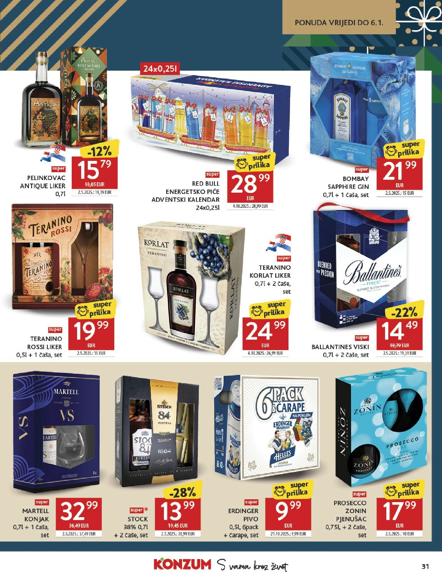 konzum - Prelistajte katalog Konzum, vrijedi od 26.11. do 02.12. - page: 31